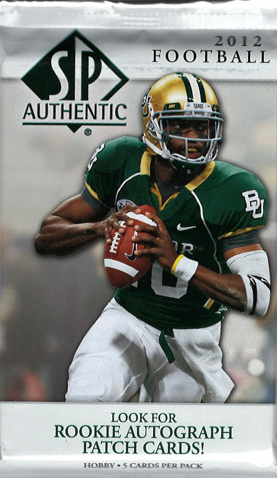 2012 SP Authentic Football Hobby Pack