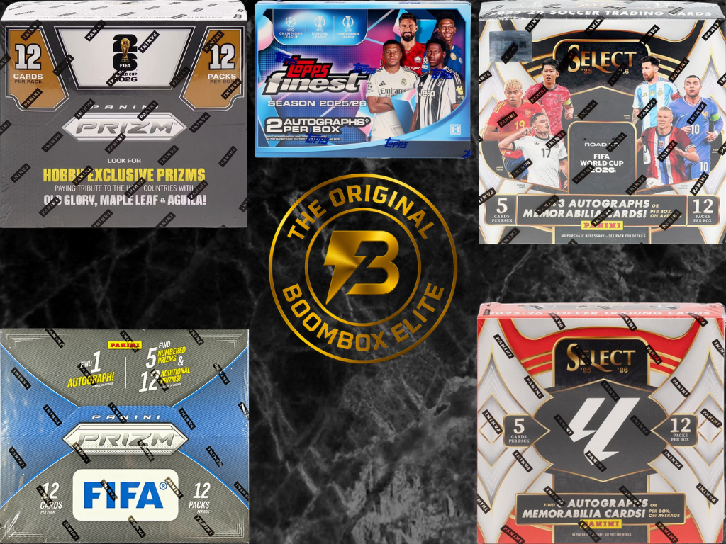 Elite Soccer Boombox Featured Packs