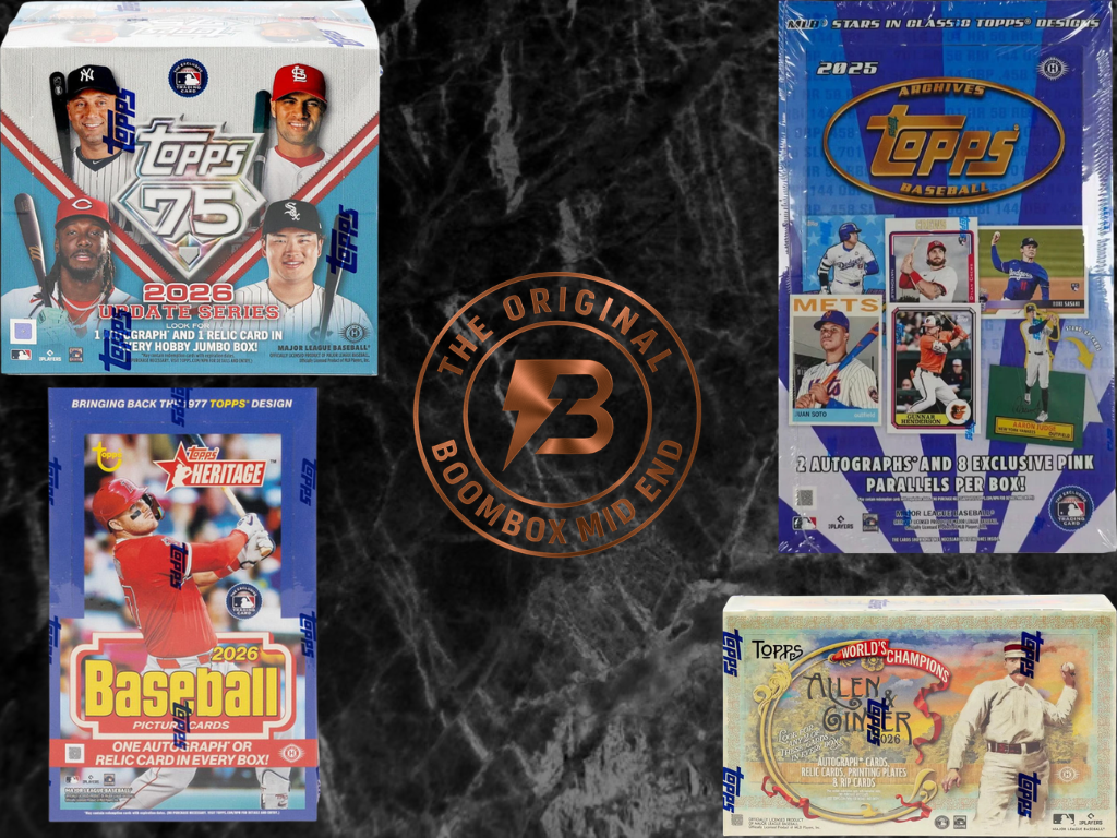 Mid End Baseball Boombox Featured Packs
