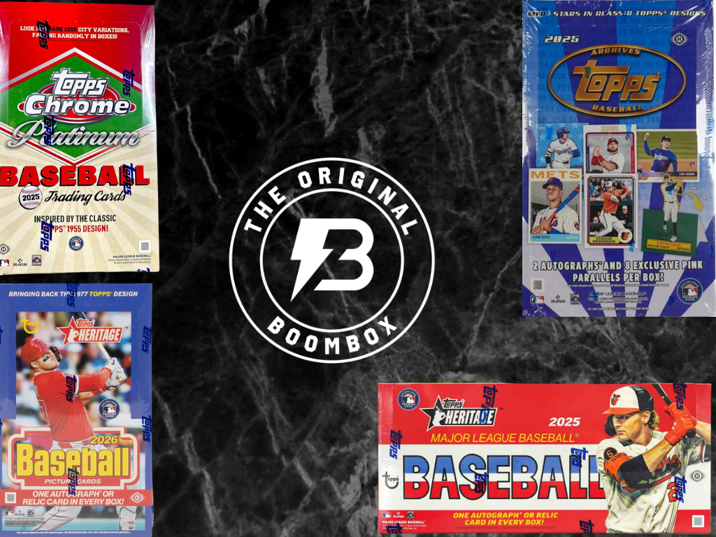 Standard Baseball Boombox featured packs