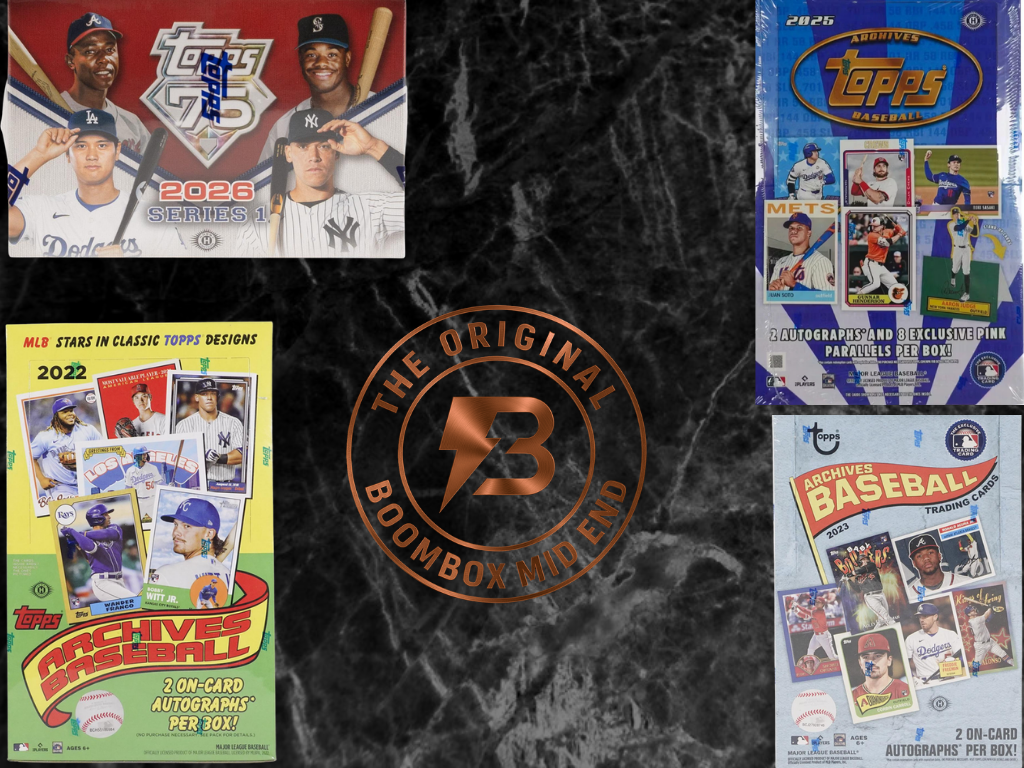 Mid End Baseball Boombox Featured Packs