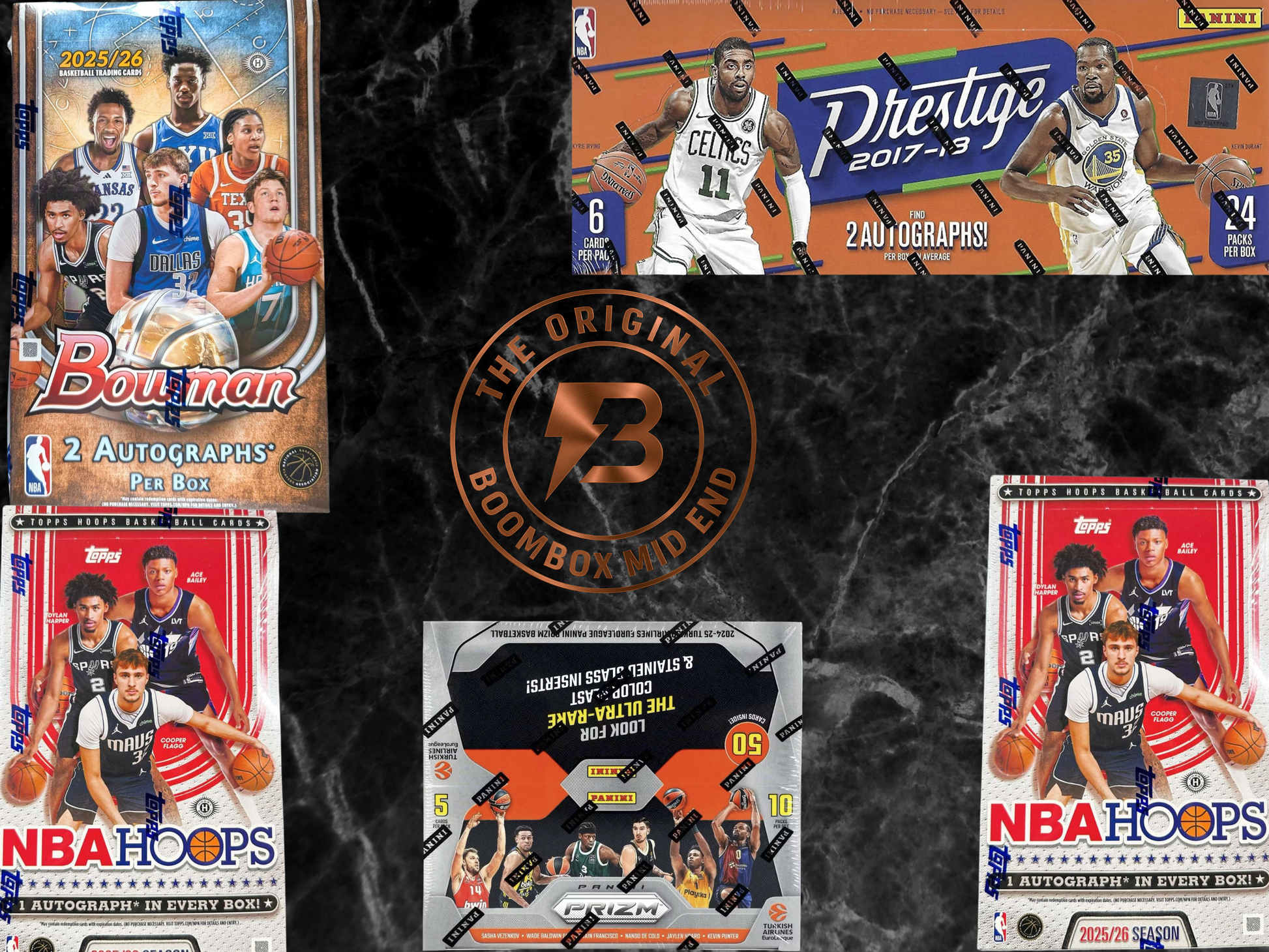 Mid End Boombox Basketball featured packs