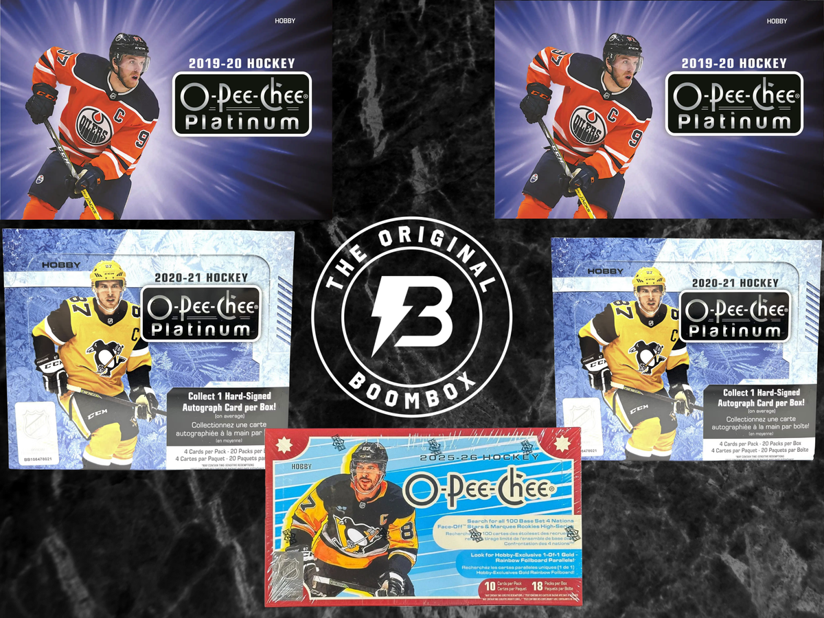 Standard hockey boombox featured packs