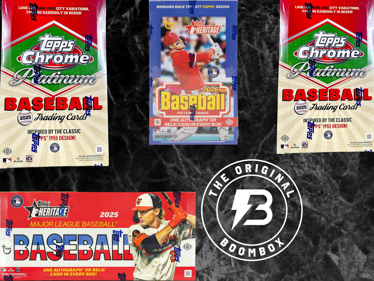 Standard Baseball Boombox featured packs