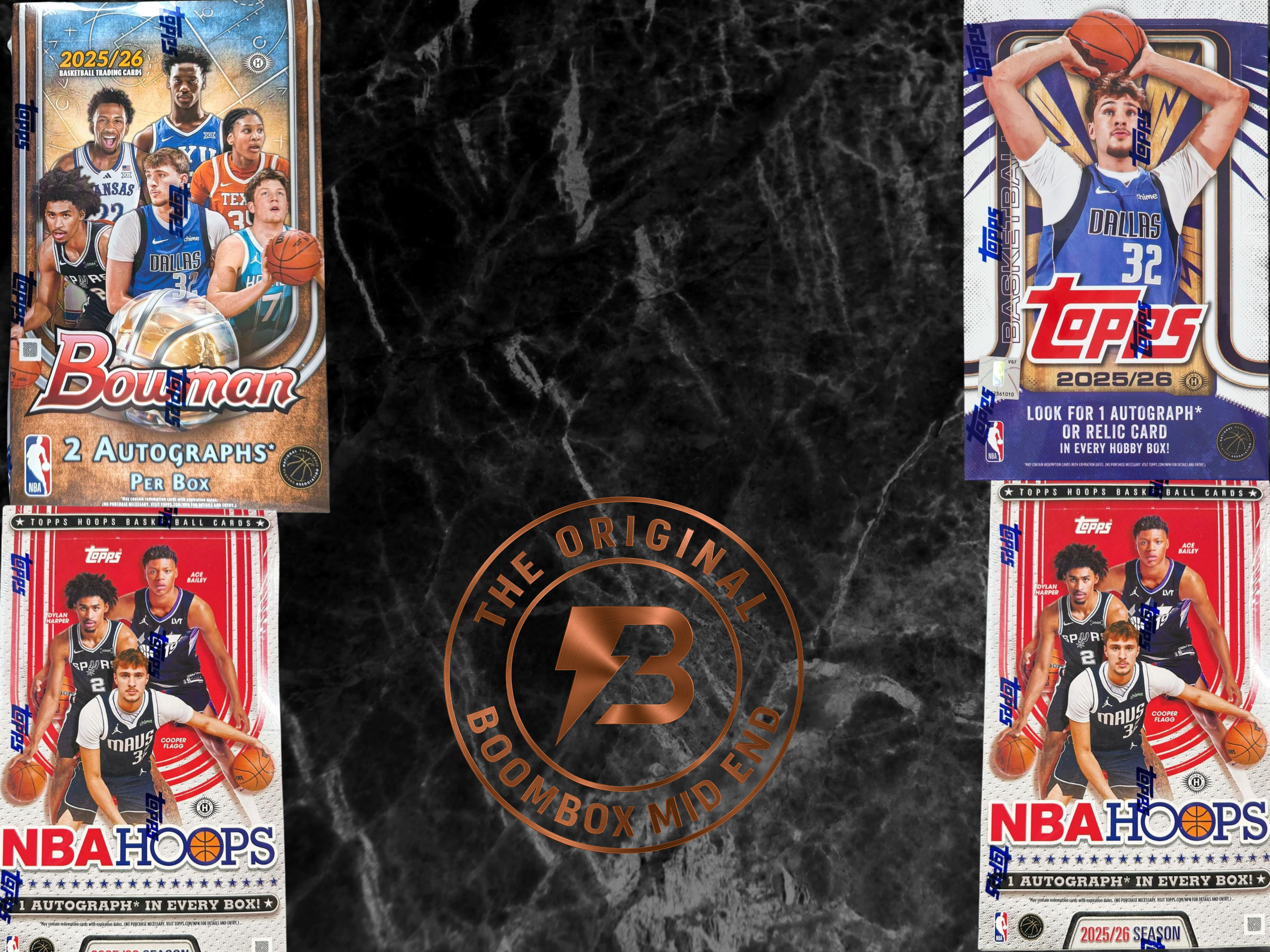 Mid End Boombox Basketball featured packs