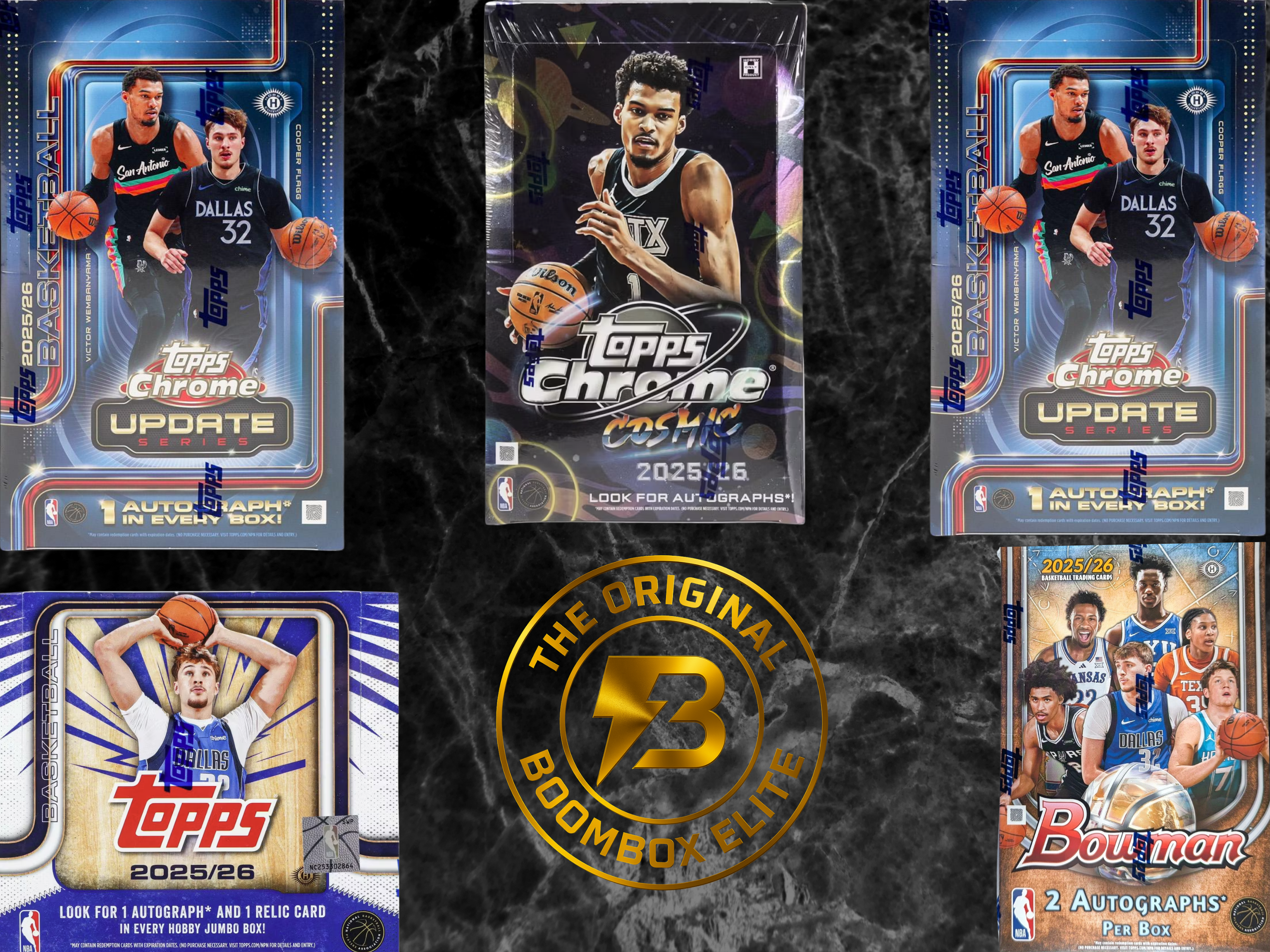 Elite basketball Boombox Featured Packs