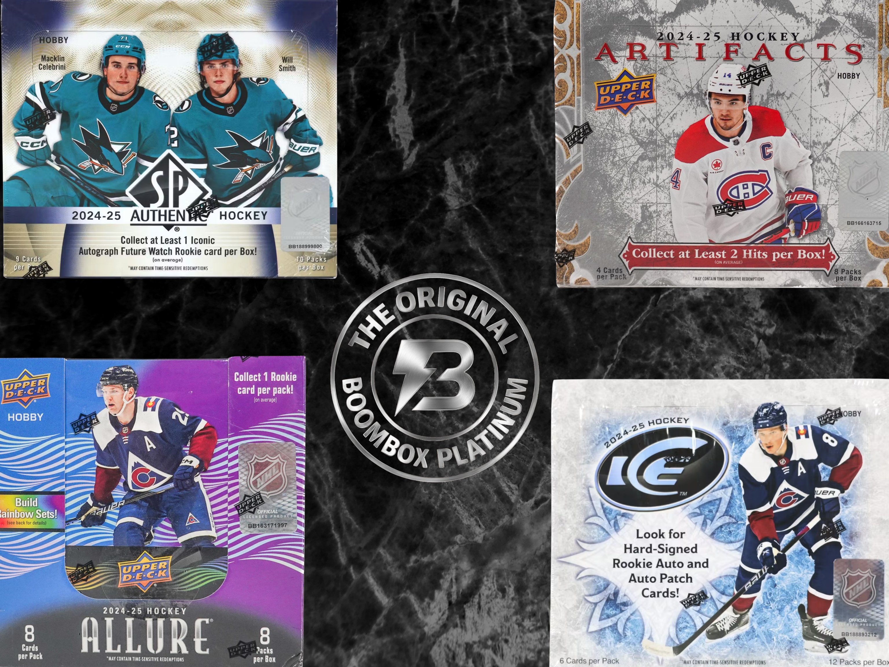 platinum hockey boombox featured packs