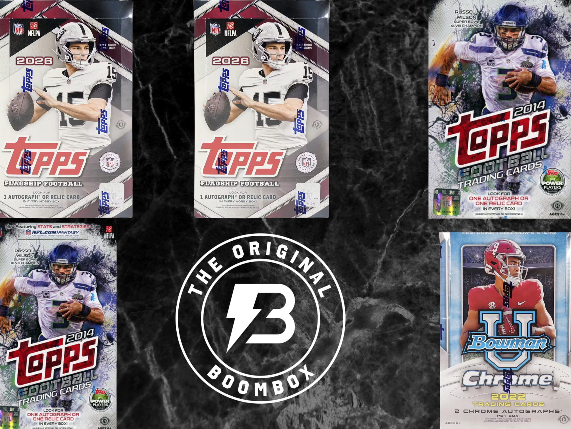 Football Boombox Featured Packs