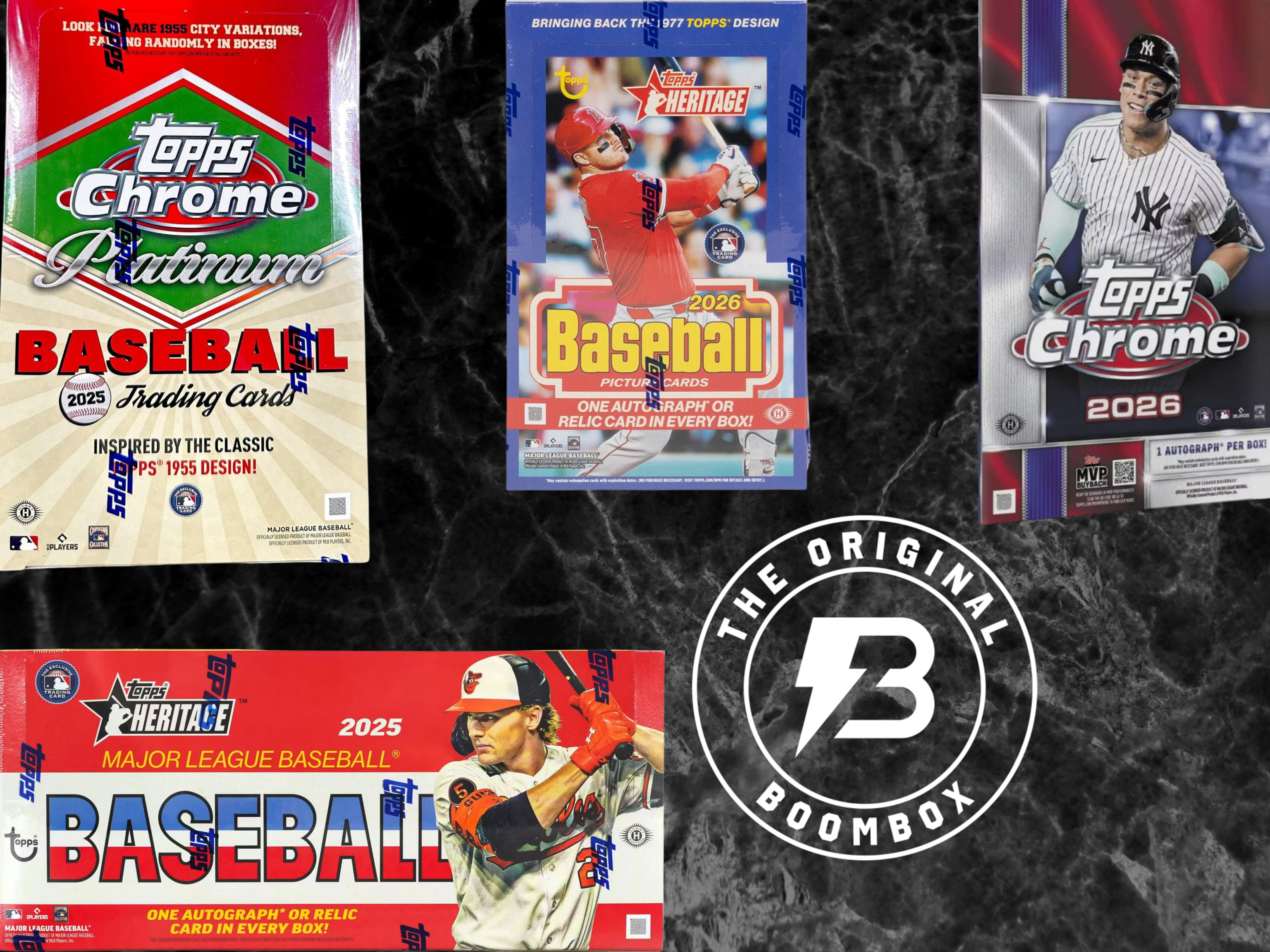 Standard Baseball Boombox featured packs