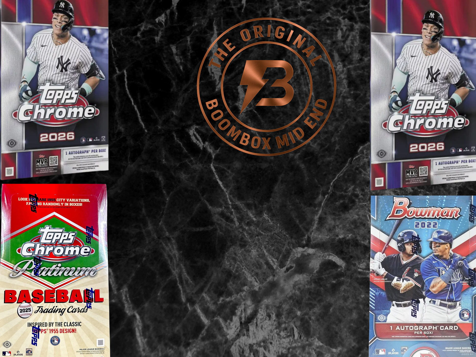 Mid End Baseball Boombox Featured Packs