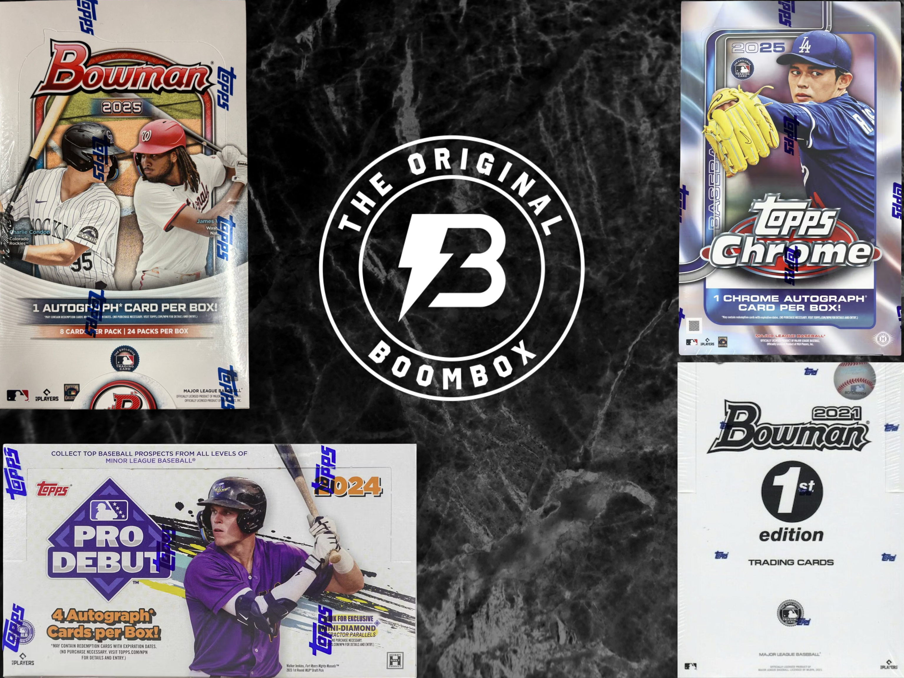 Baseball Boombox Featured Packs