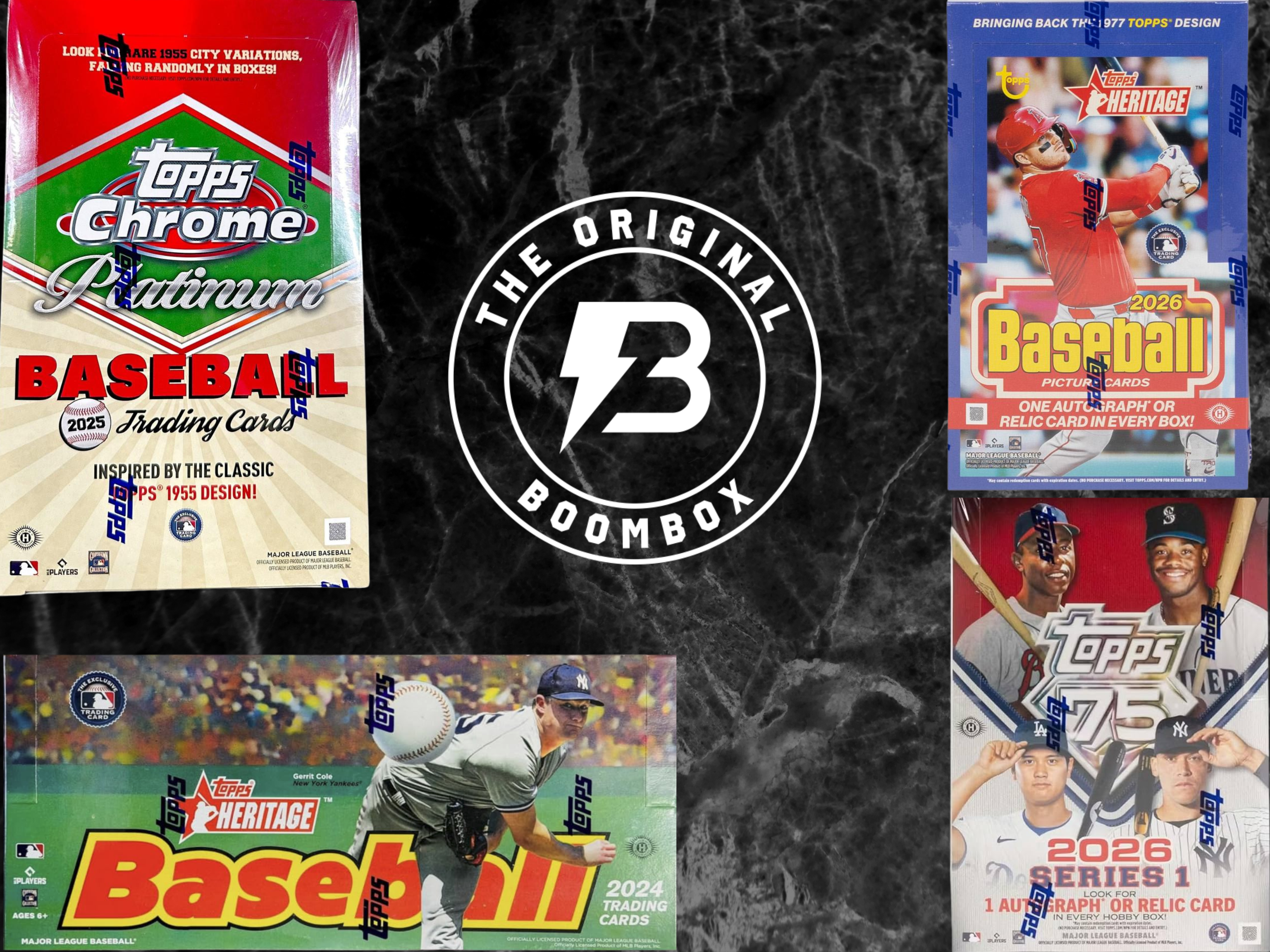 Standard Baseball Boombox featured packs