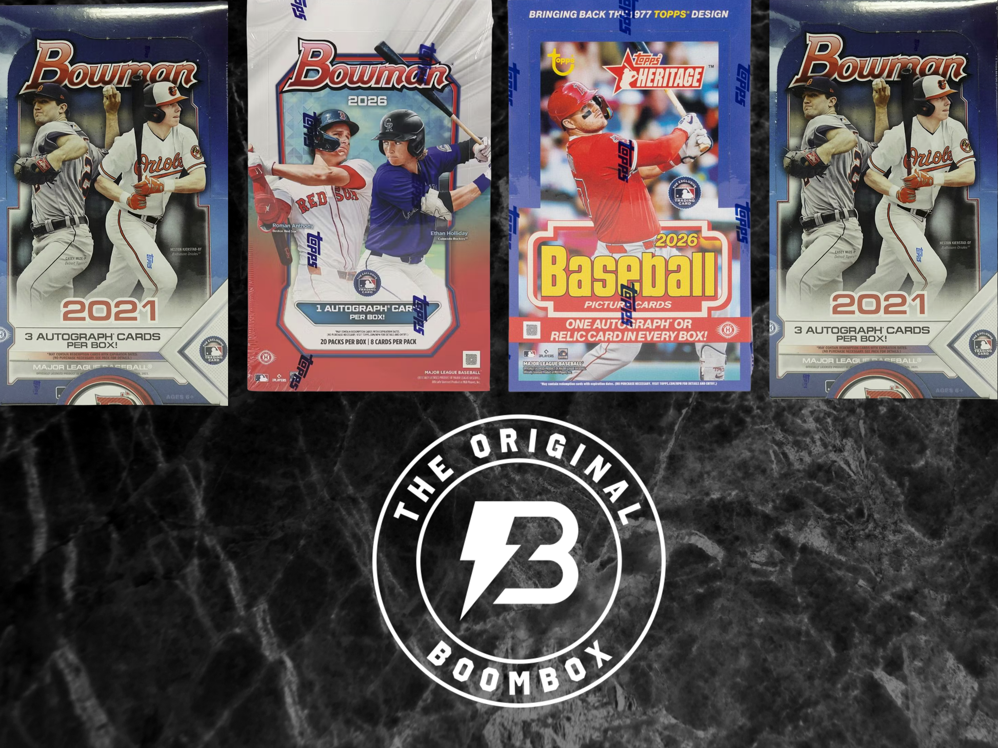 Standard Baseball Boombox featured packs