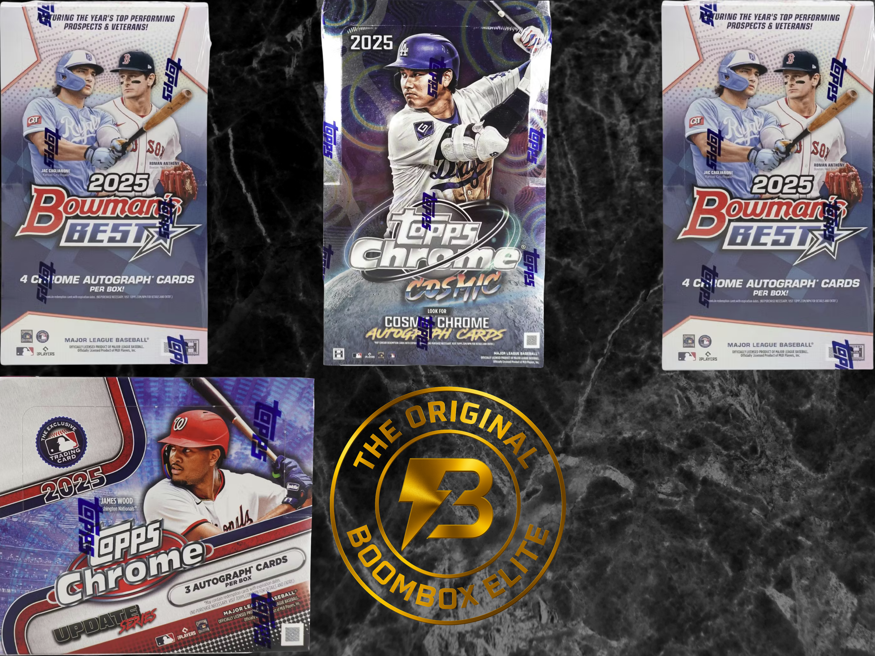 Elite Baseball Boombox Featured Packs