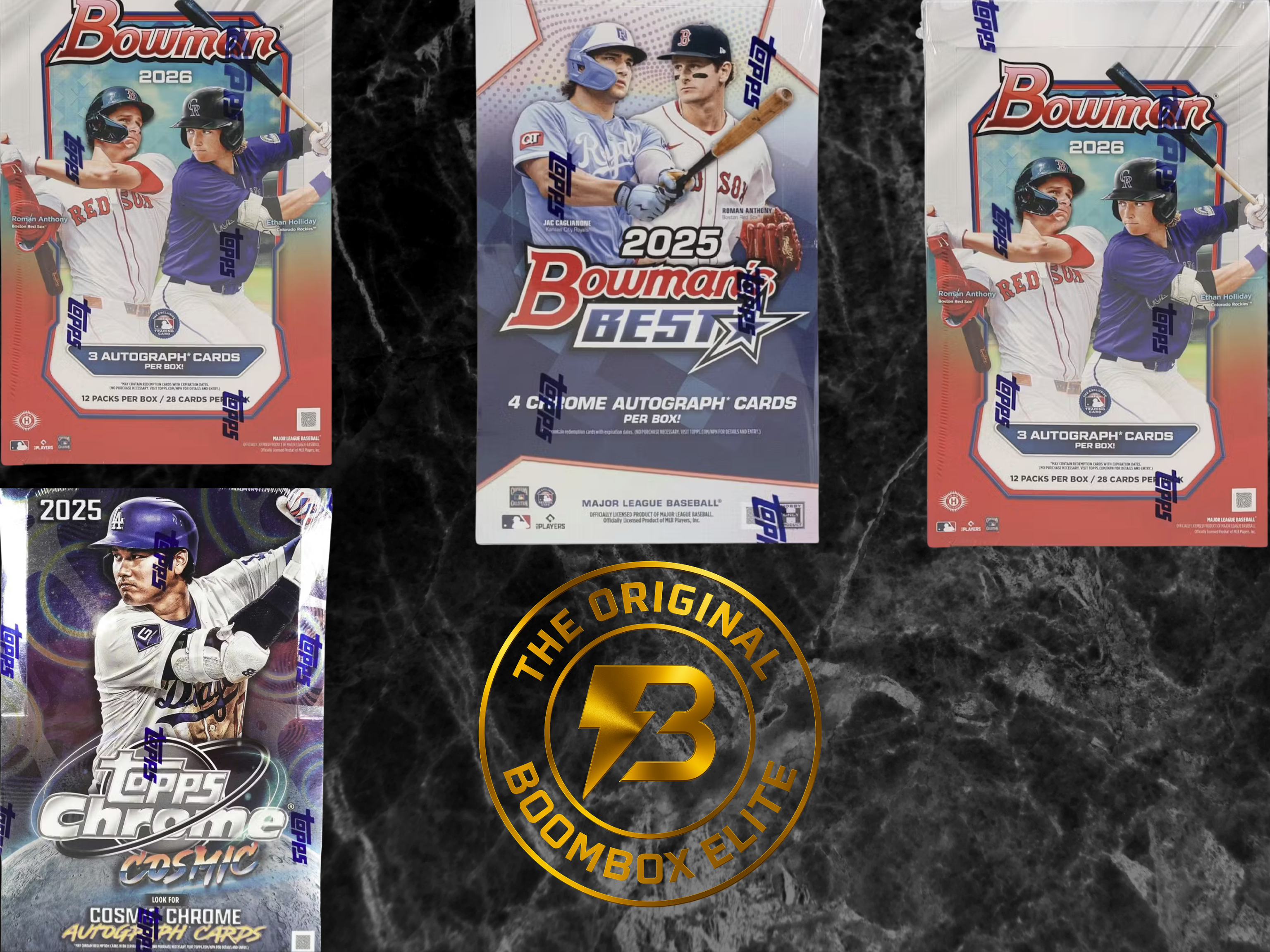 Elite Baseball Boombox Featured Packs