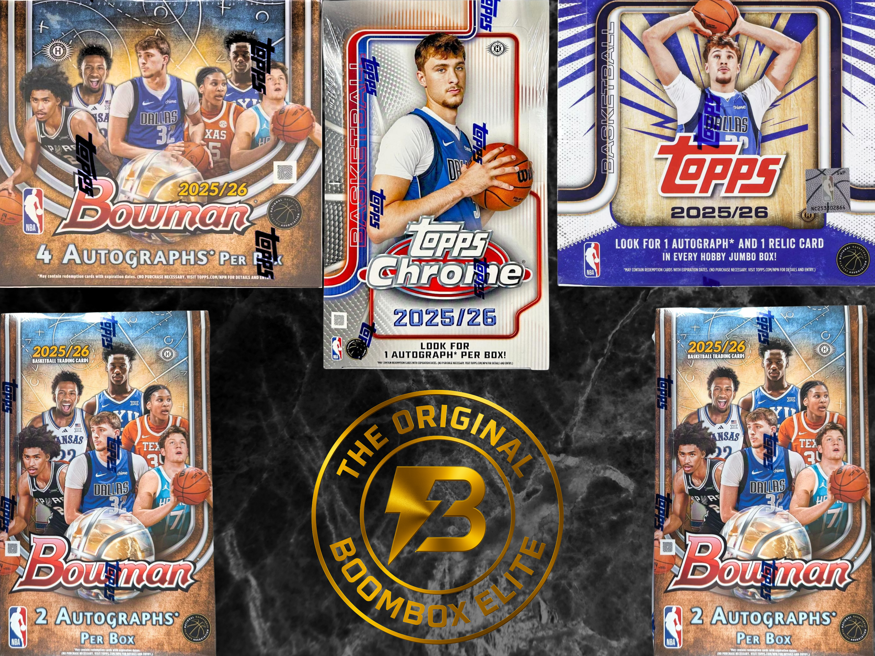 Elite Boombox Basketball Featured Packs