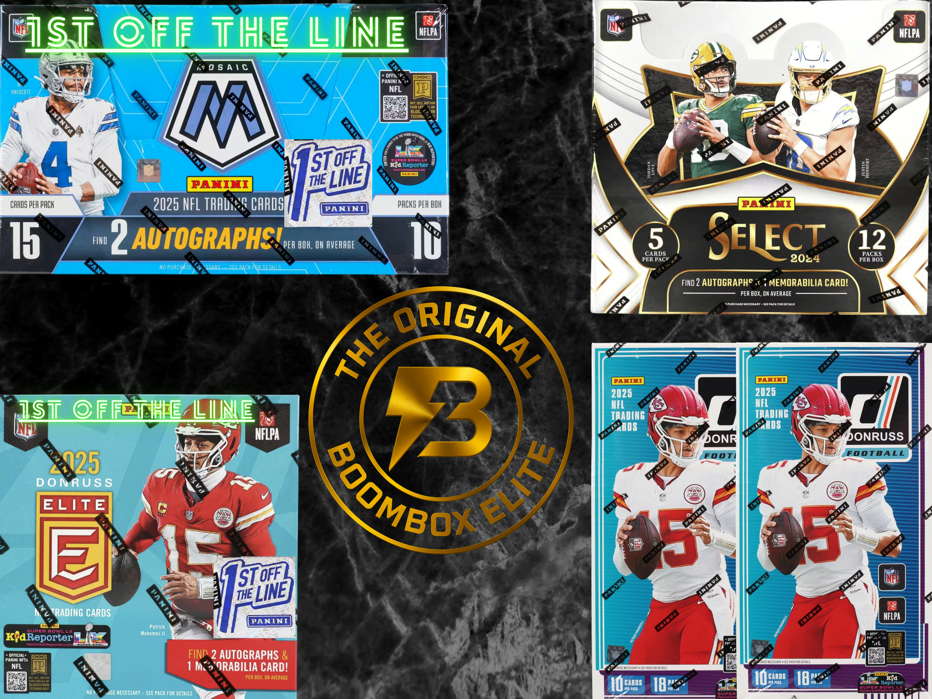 ELITE BOOMBOX FOOTBALL *Secondary Line-Up*