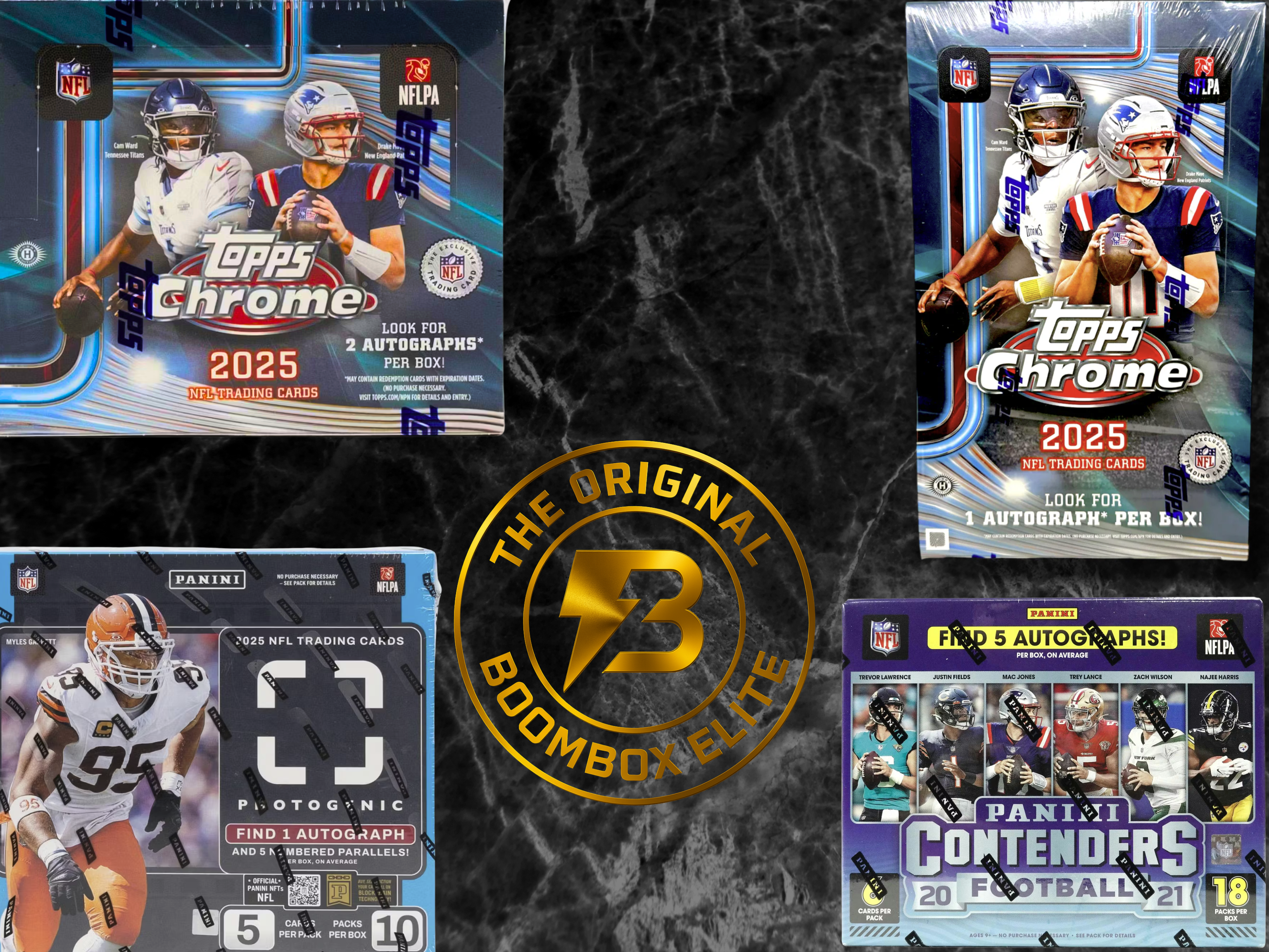 Elite Football Boombox Featured Packs