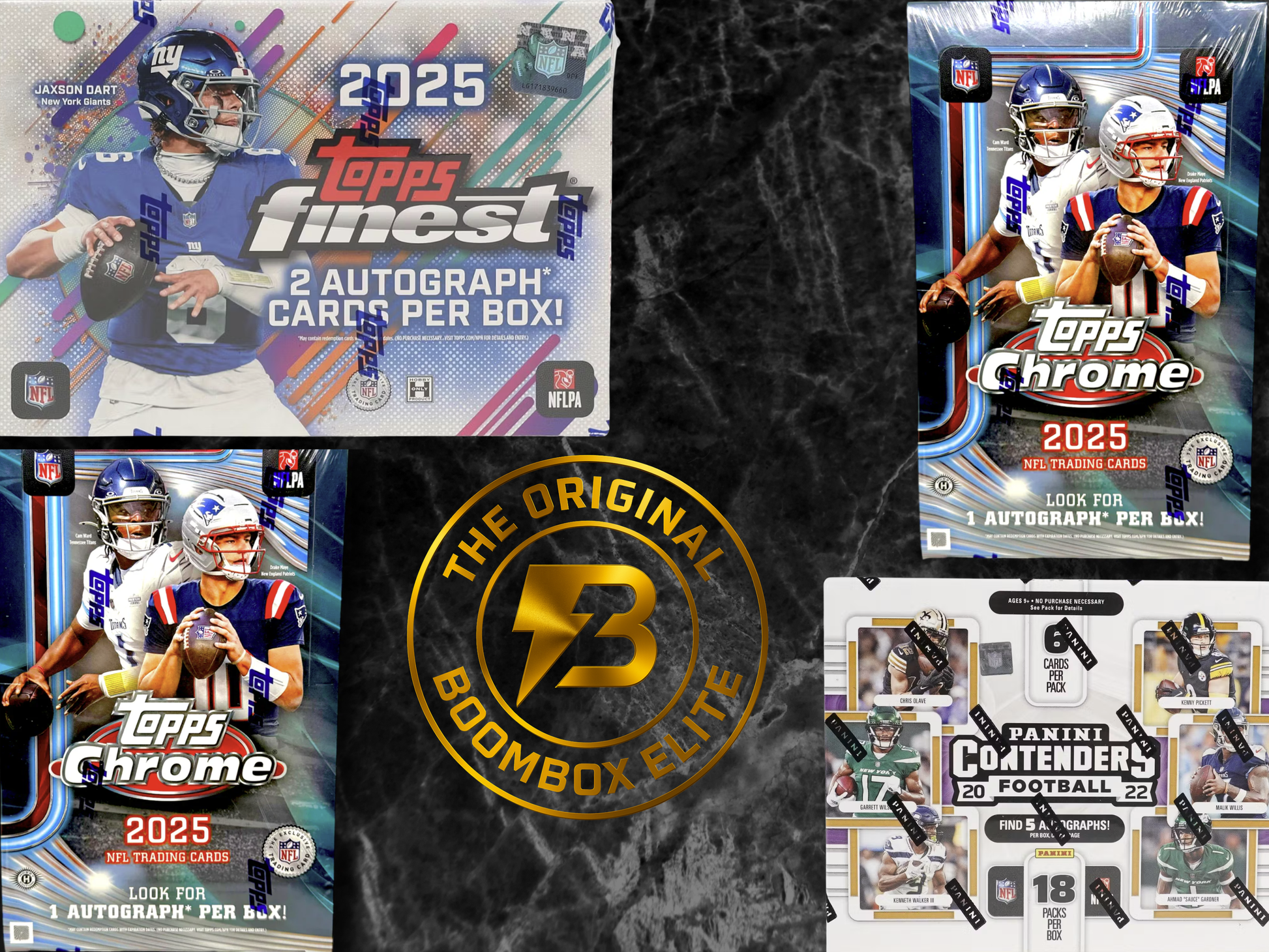 Elite Football Boombox Featured Packs