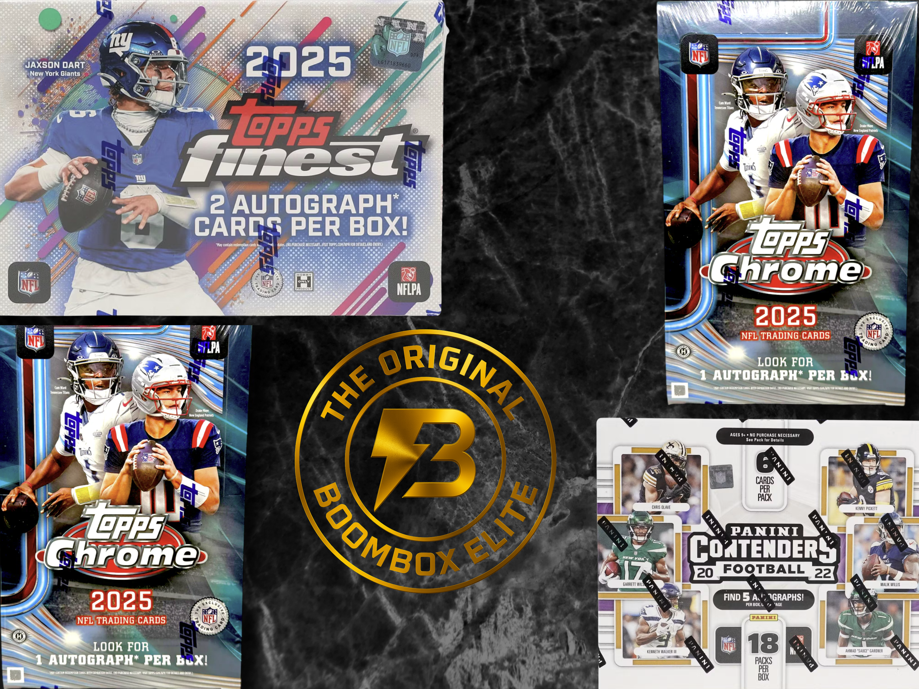 Elite Football Boombox Featured Packs