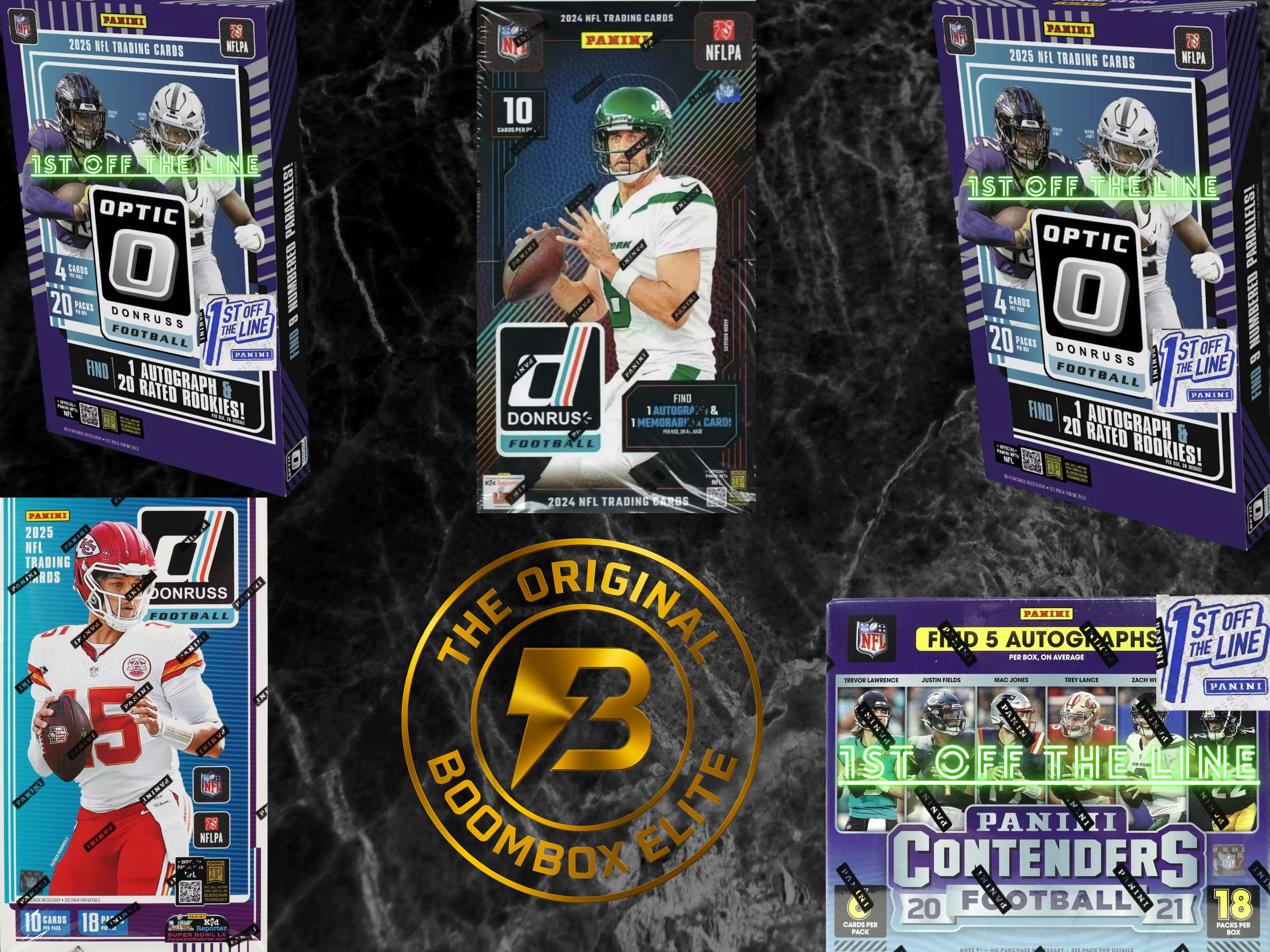 Elite Football Boombox Featured Packs