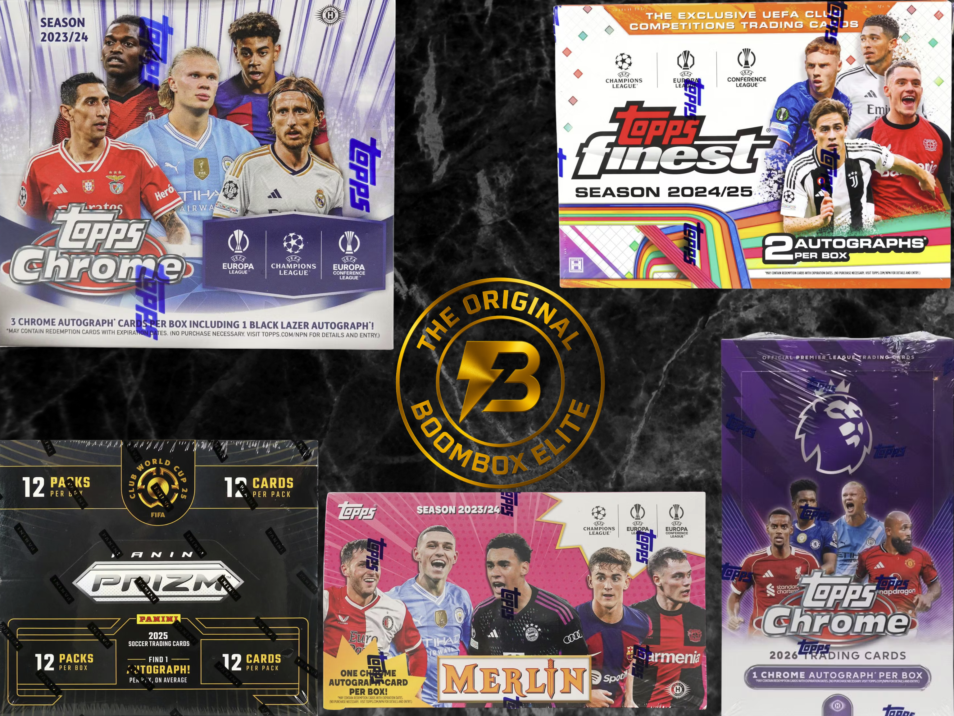 Elite Soccer Boombox Featured Packs