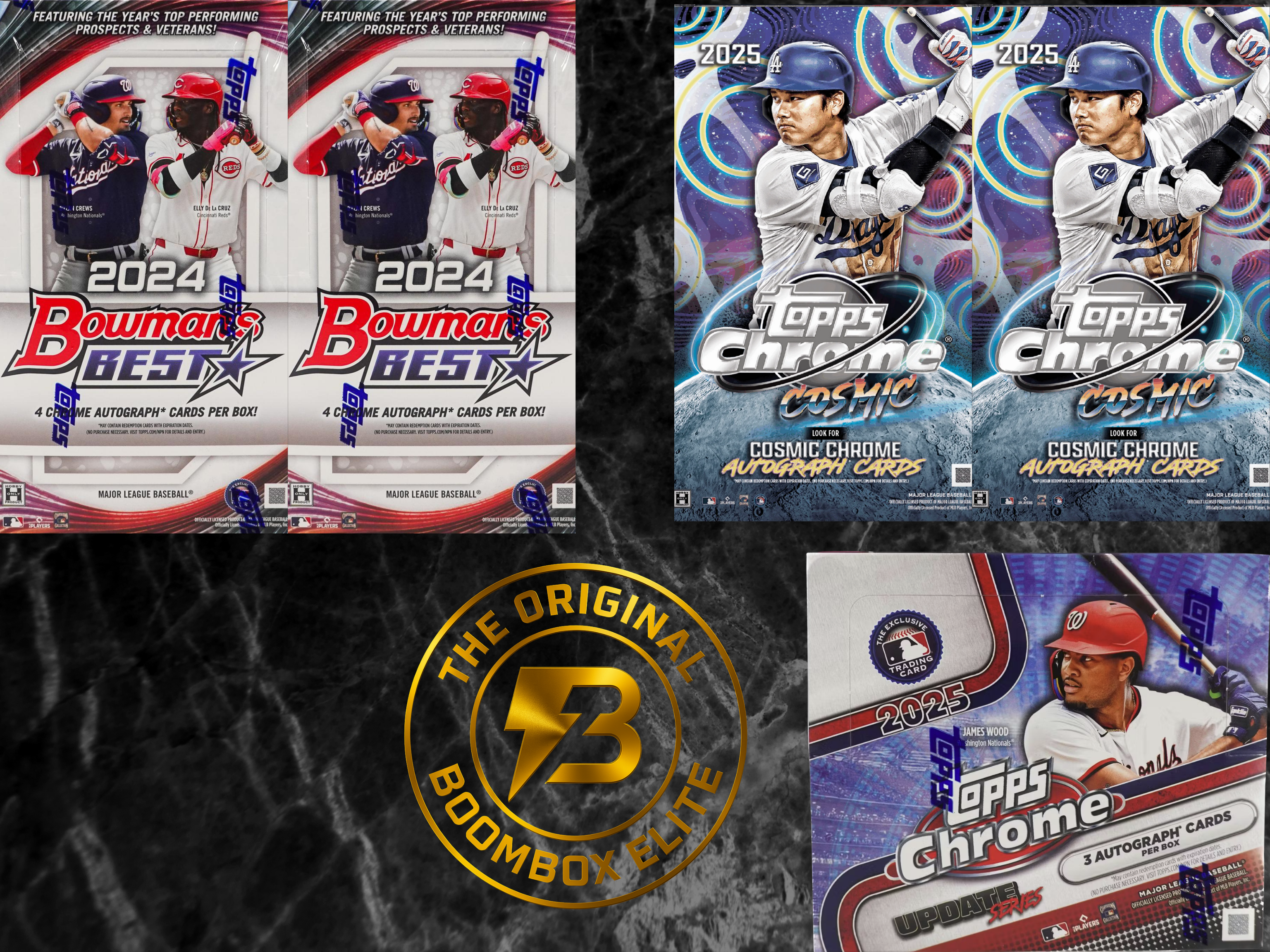 Elite Baseball Boombox Featured Packs