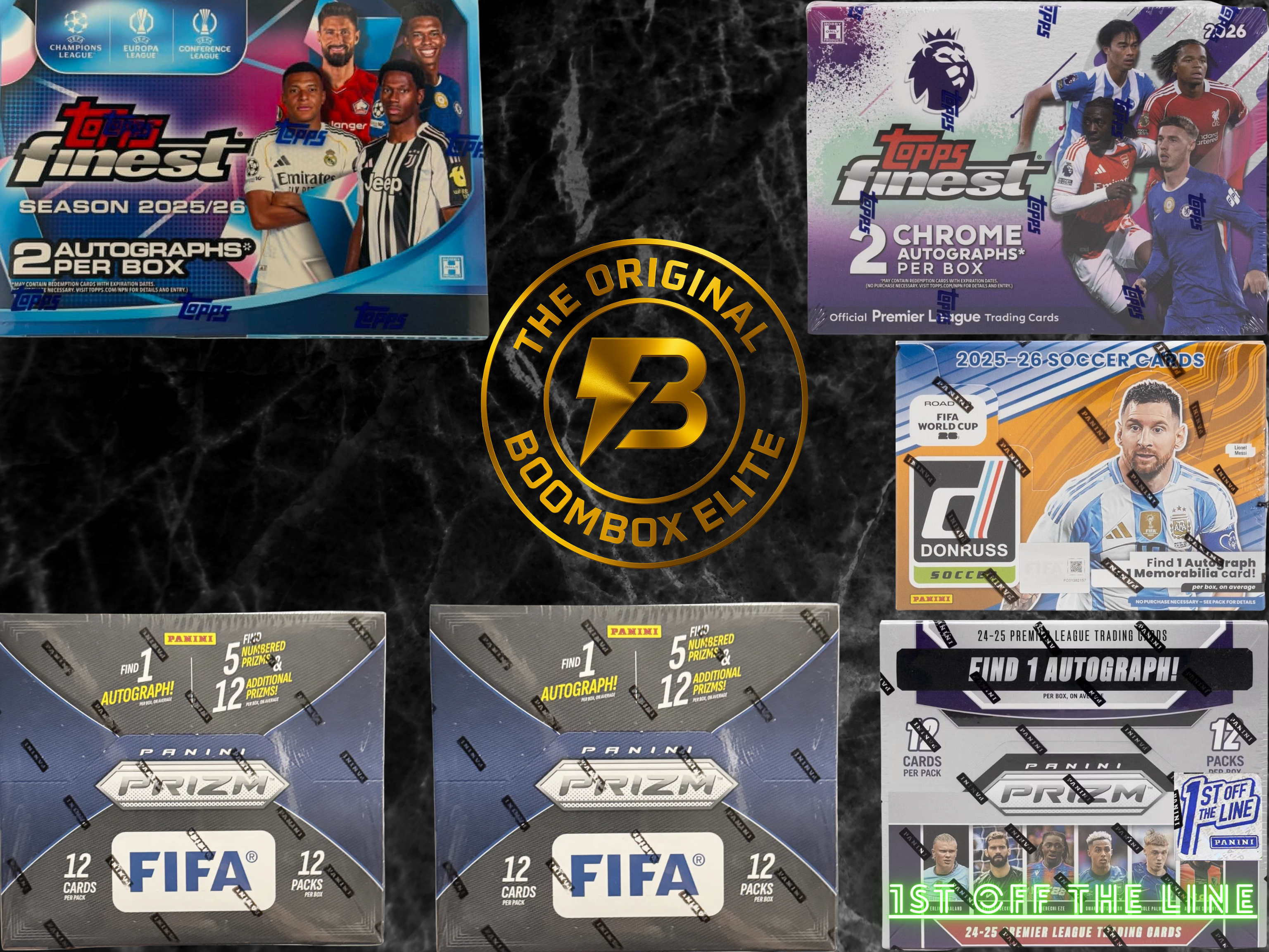 Elite Soccer Boombox Featured Packs