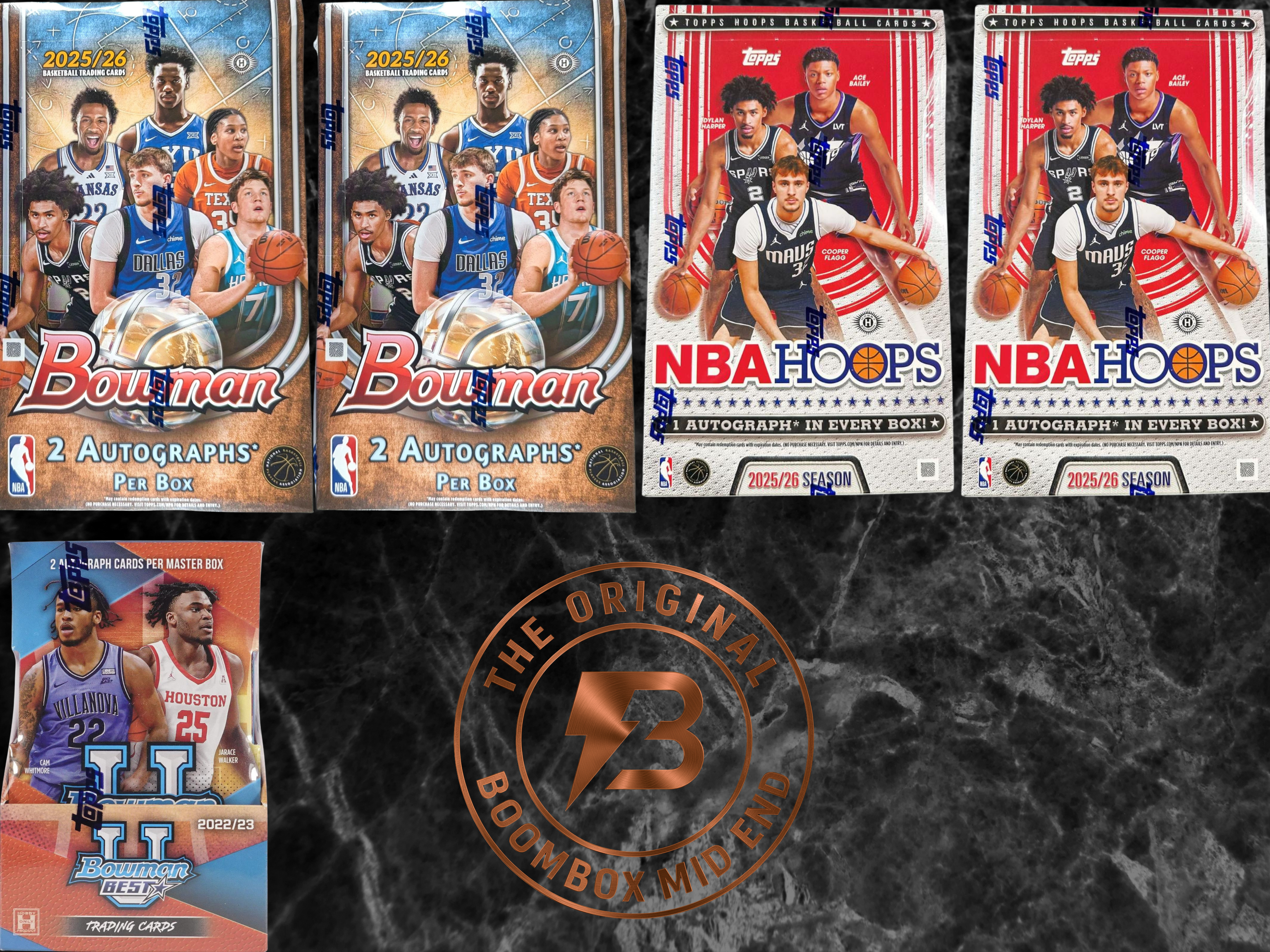 Mid End Boombox Basketball featured packs