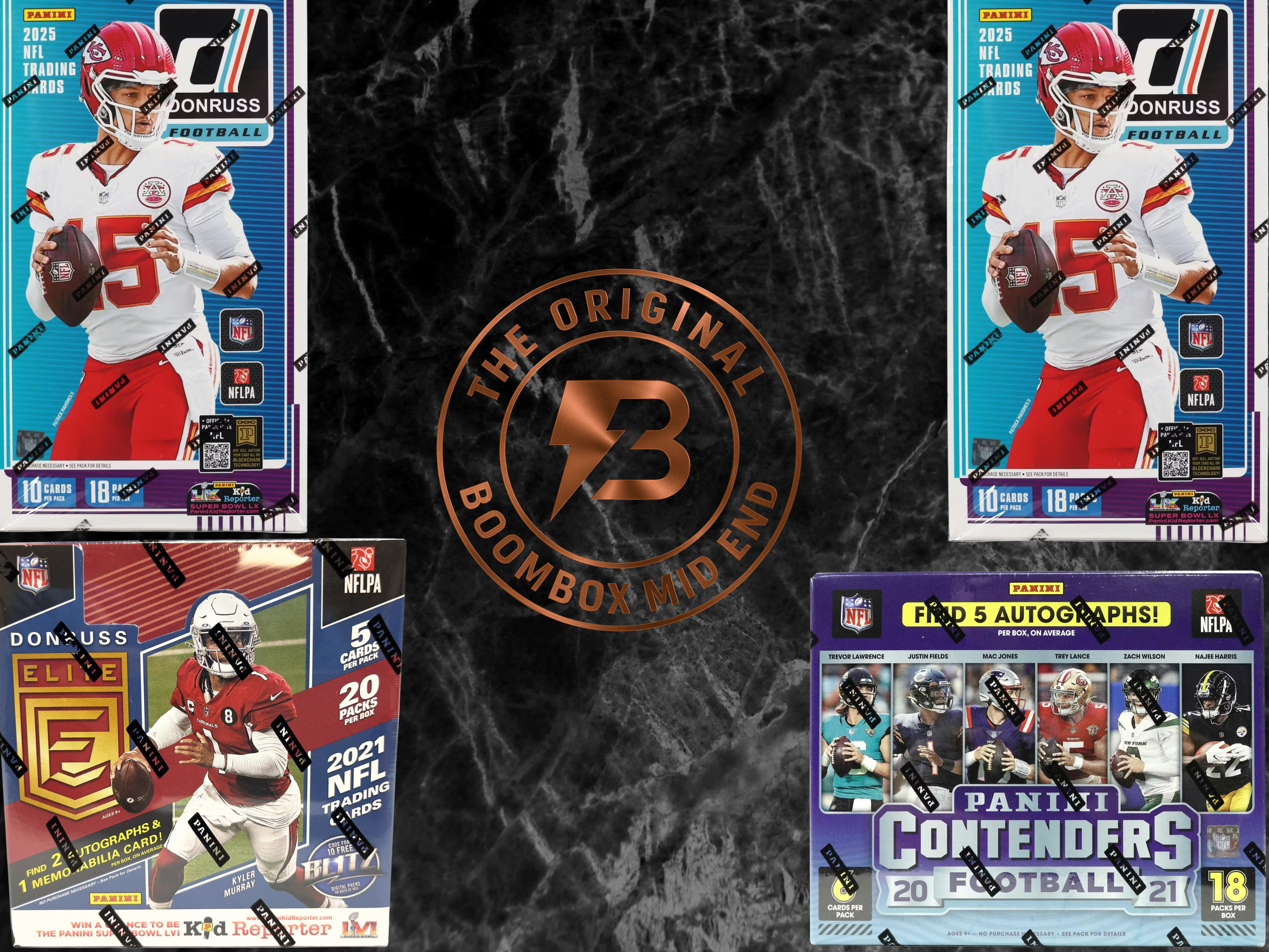 Mid End Football Boombox Featured Packs