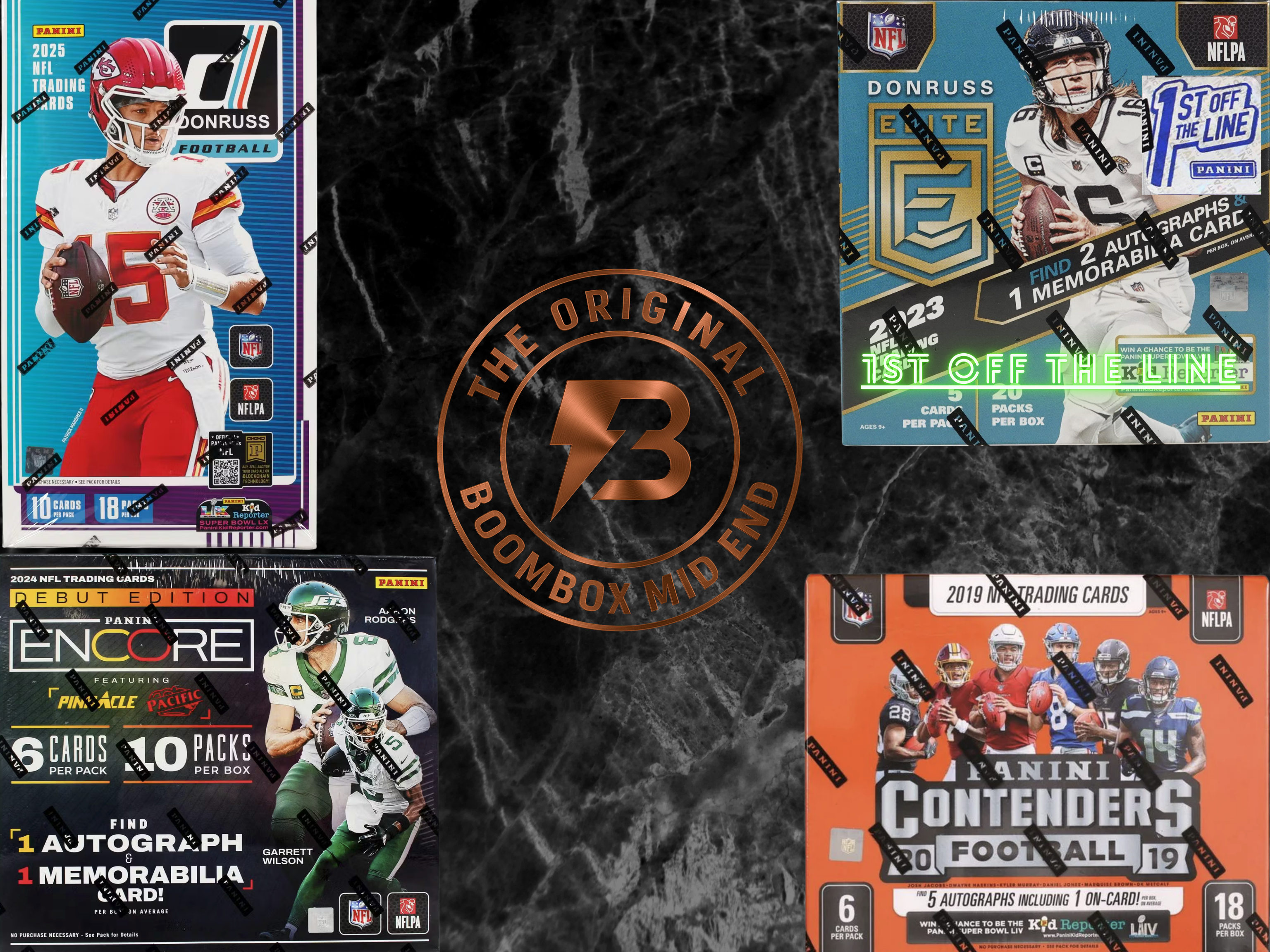 Mid End Football Boombox Featured Packs