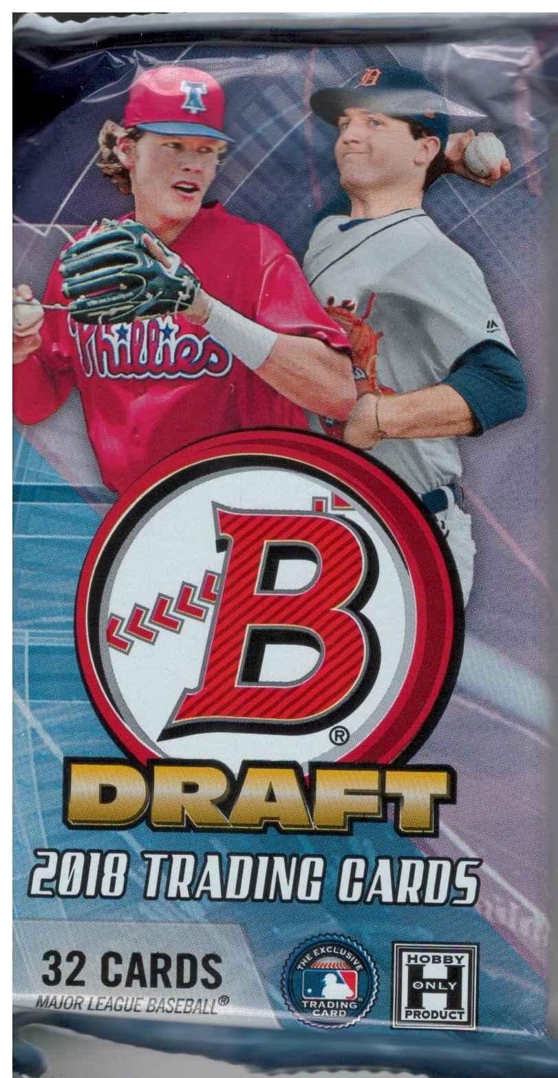 Image of 2018 Bowman Draft Jumbo Baseball (Hit Odds 1:4)