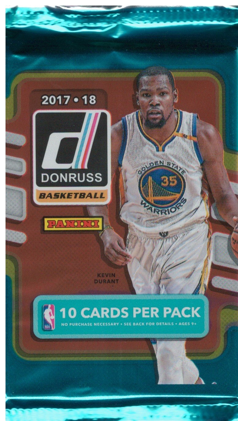 Image of 2017/18 Donruss Basketball Hobby Pack (Hit Odds 1:12)