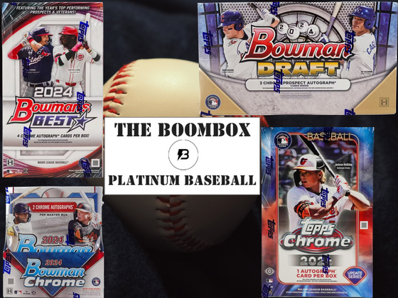 PLATINUM BOOMBOX BASEBALL *JAC PROMO*