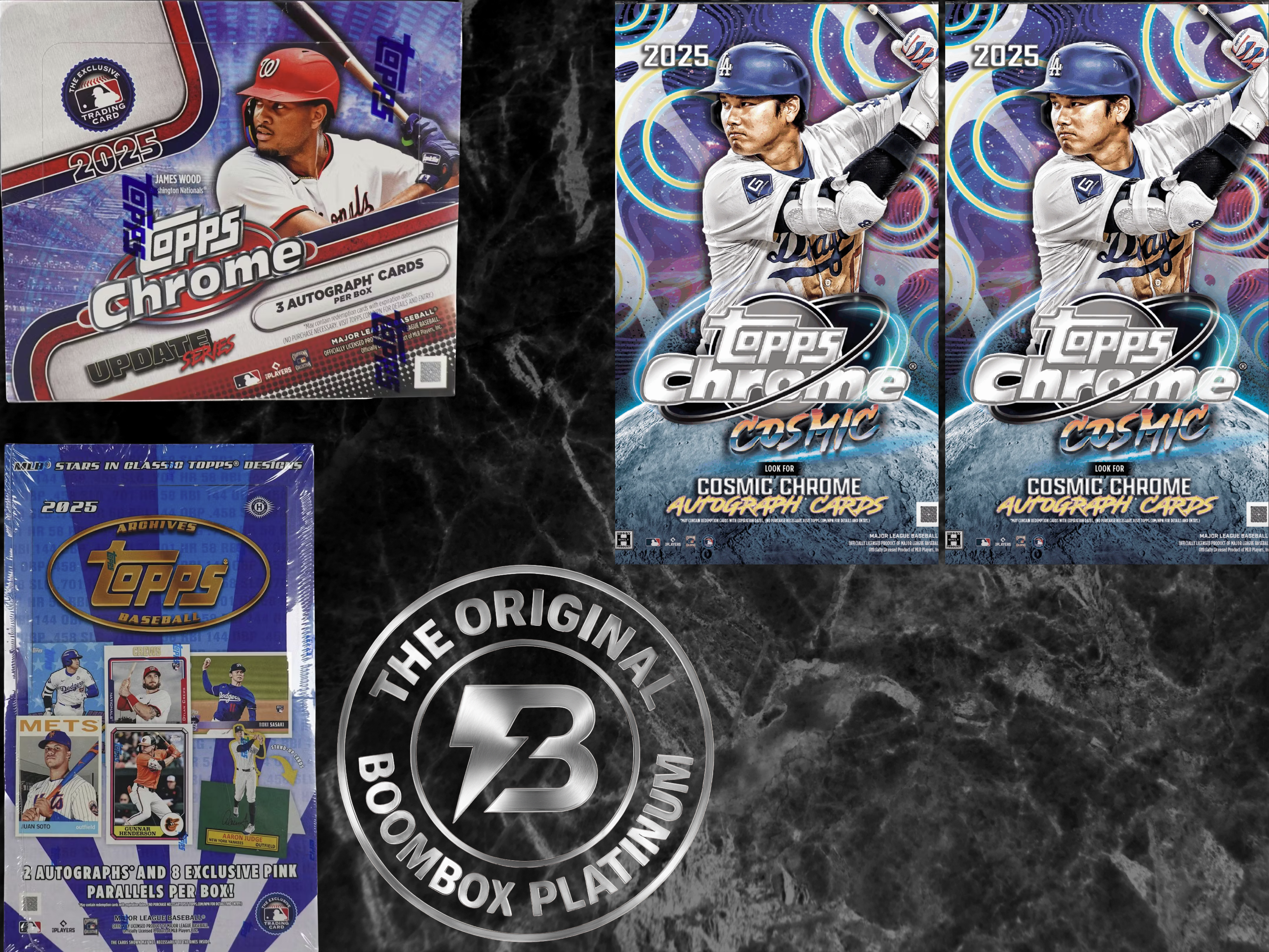 Platinum Baseball Boombox Featured Packs
