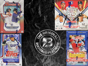 Platinum Baseball boombox featured packs