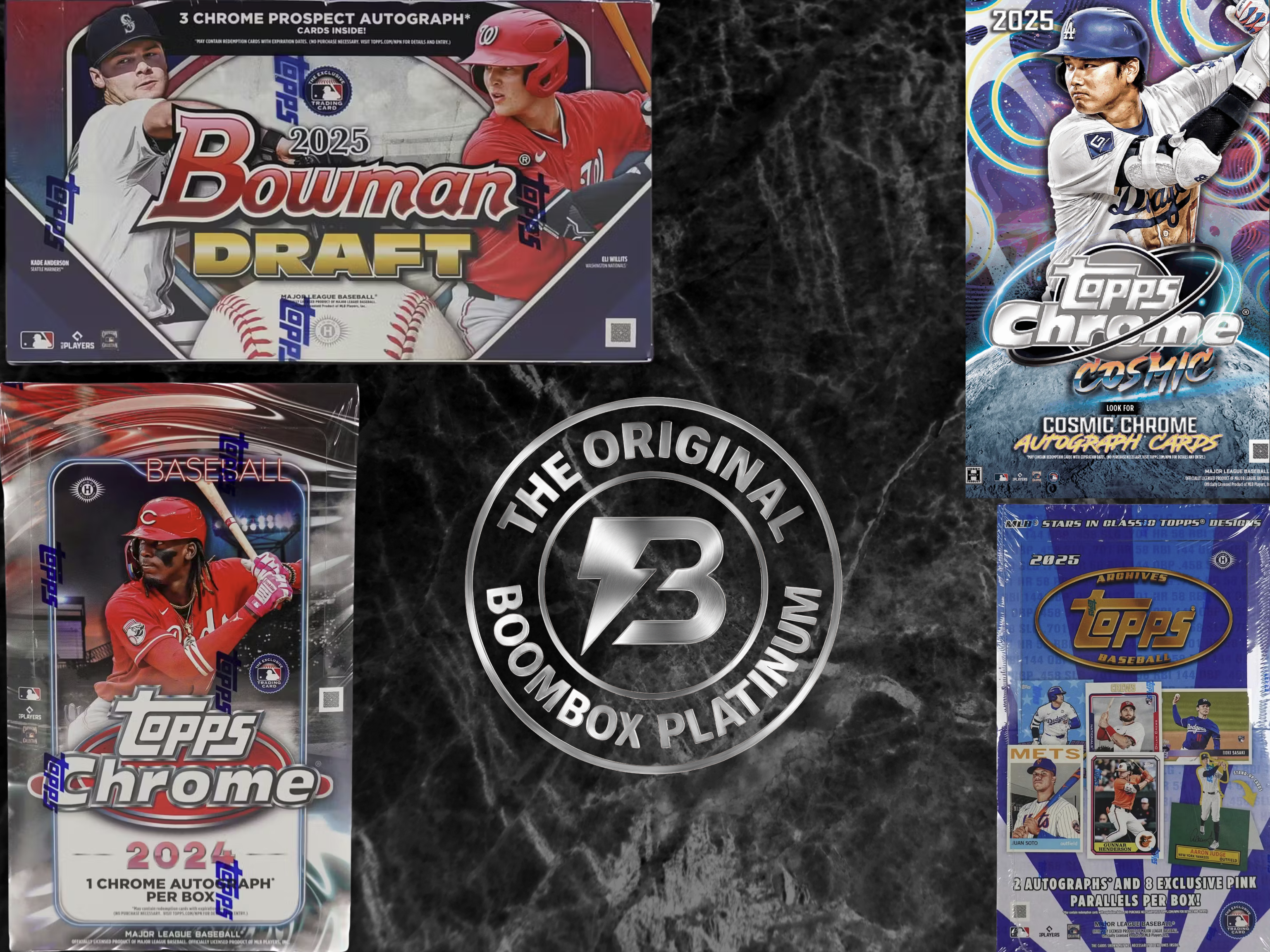 Platinum Baseball Boombox Featured Packs