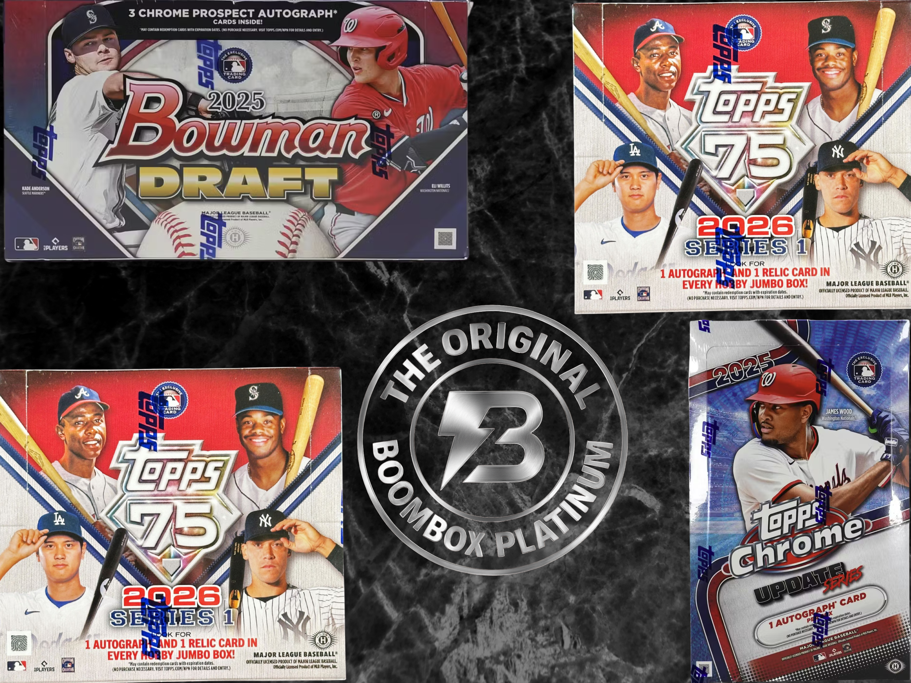 Platinum Baseball Boombox Featured Packs