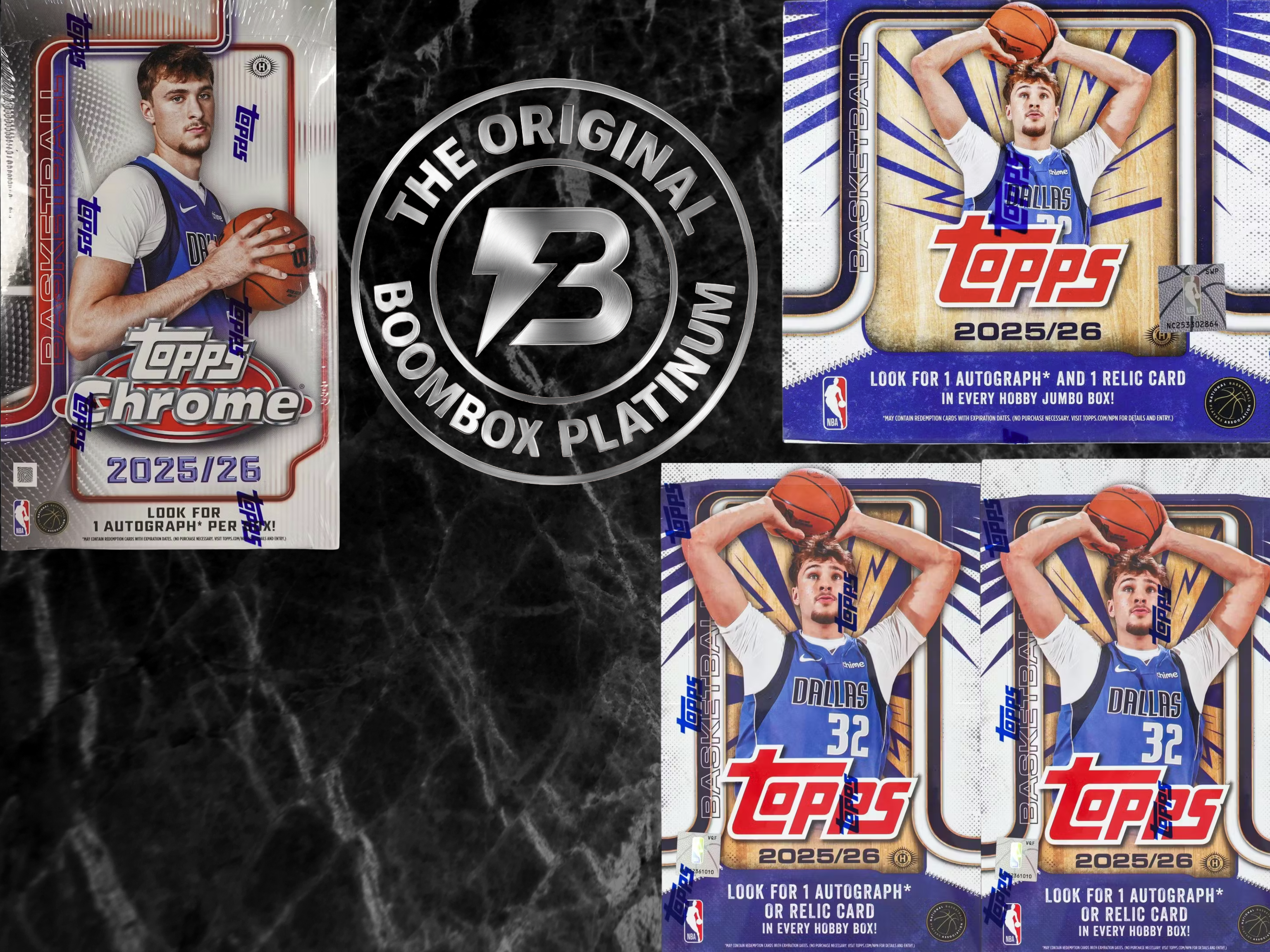 Platinum Basketball Boombox Featured Packs