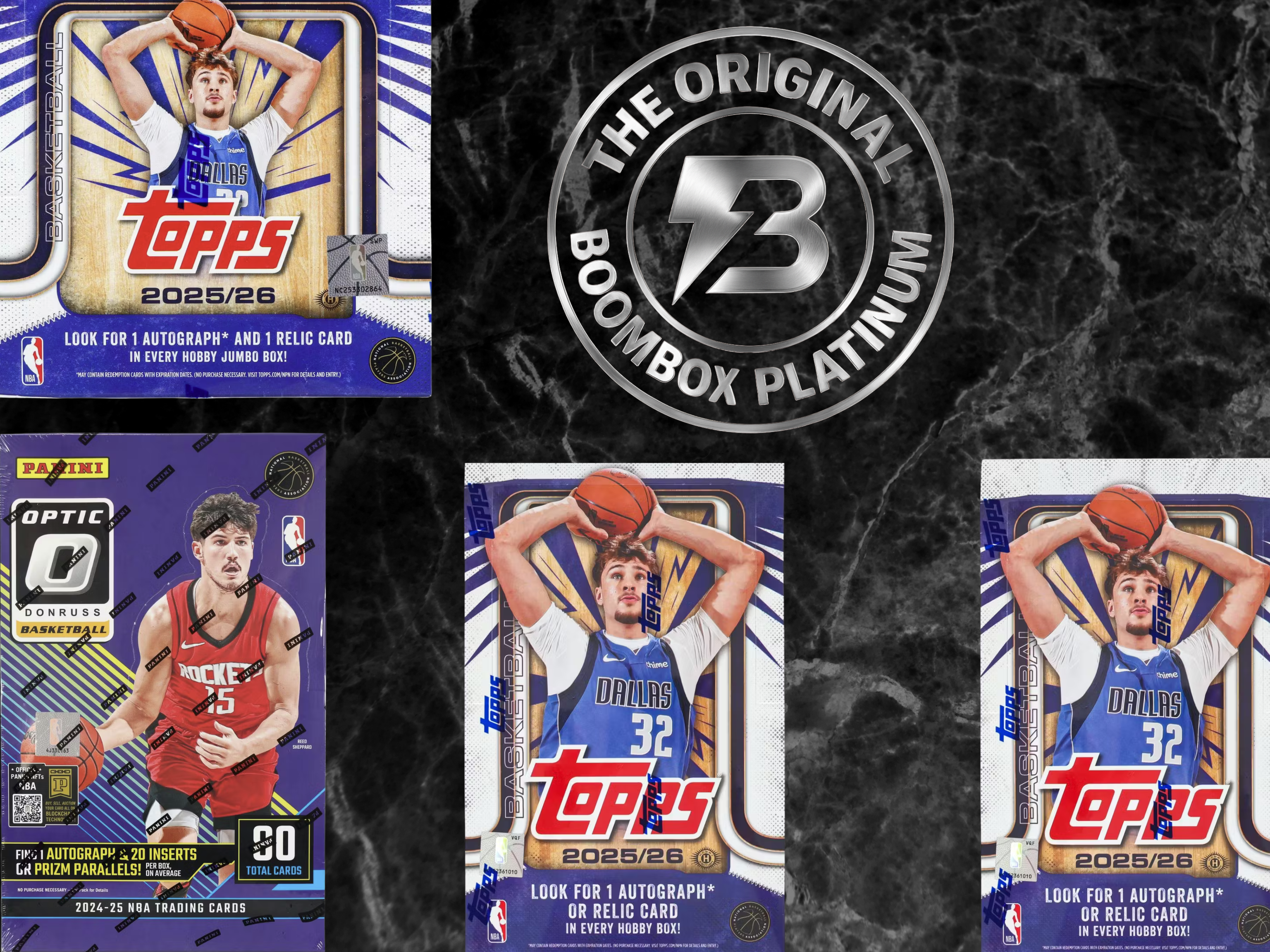 Platinum Basketball Boombox Featured Packs