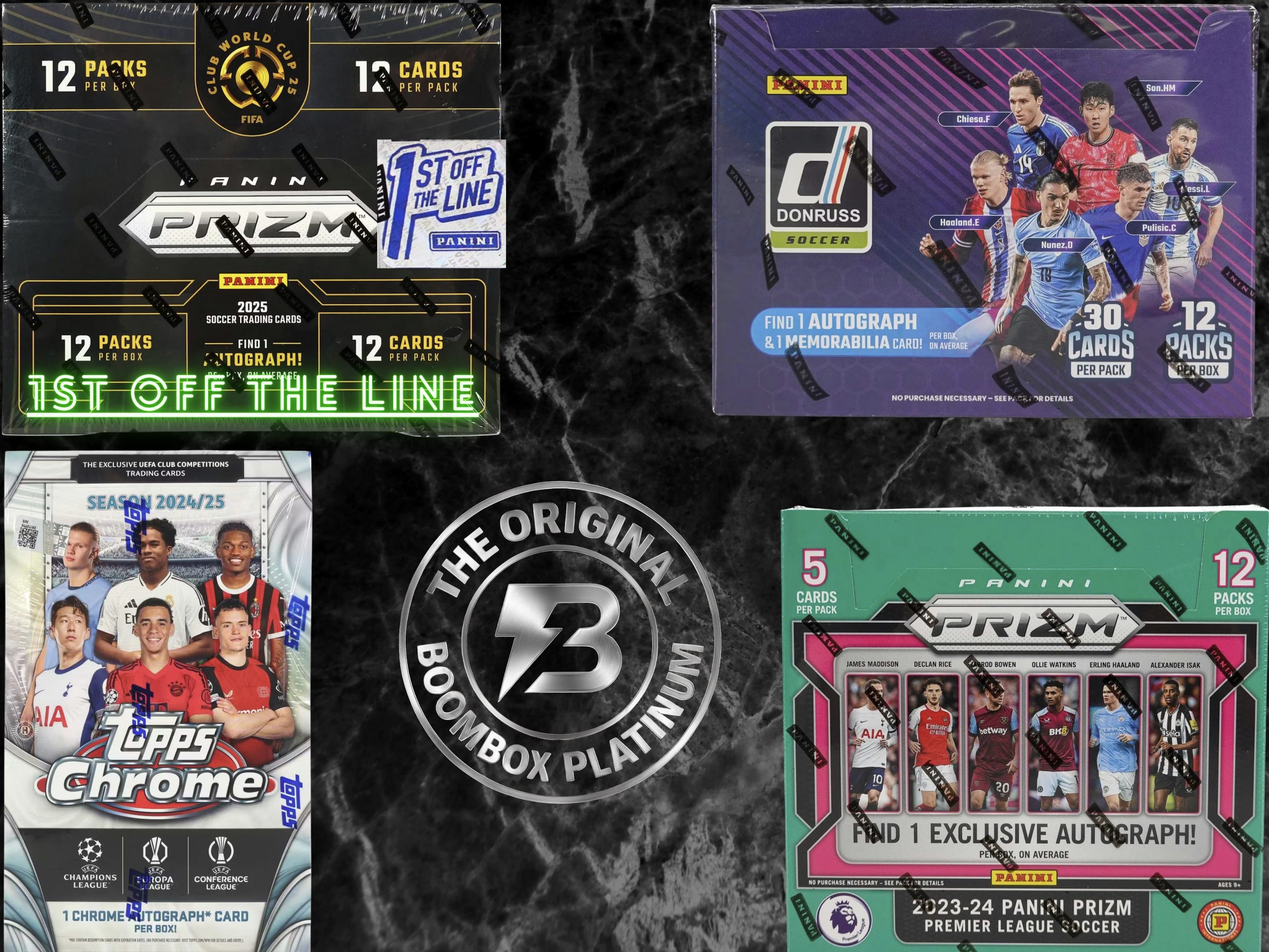 Platinum Soccer Boombox Featured Packs