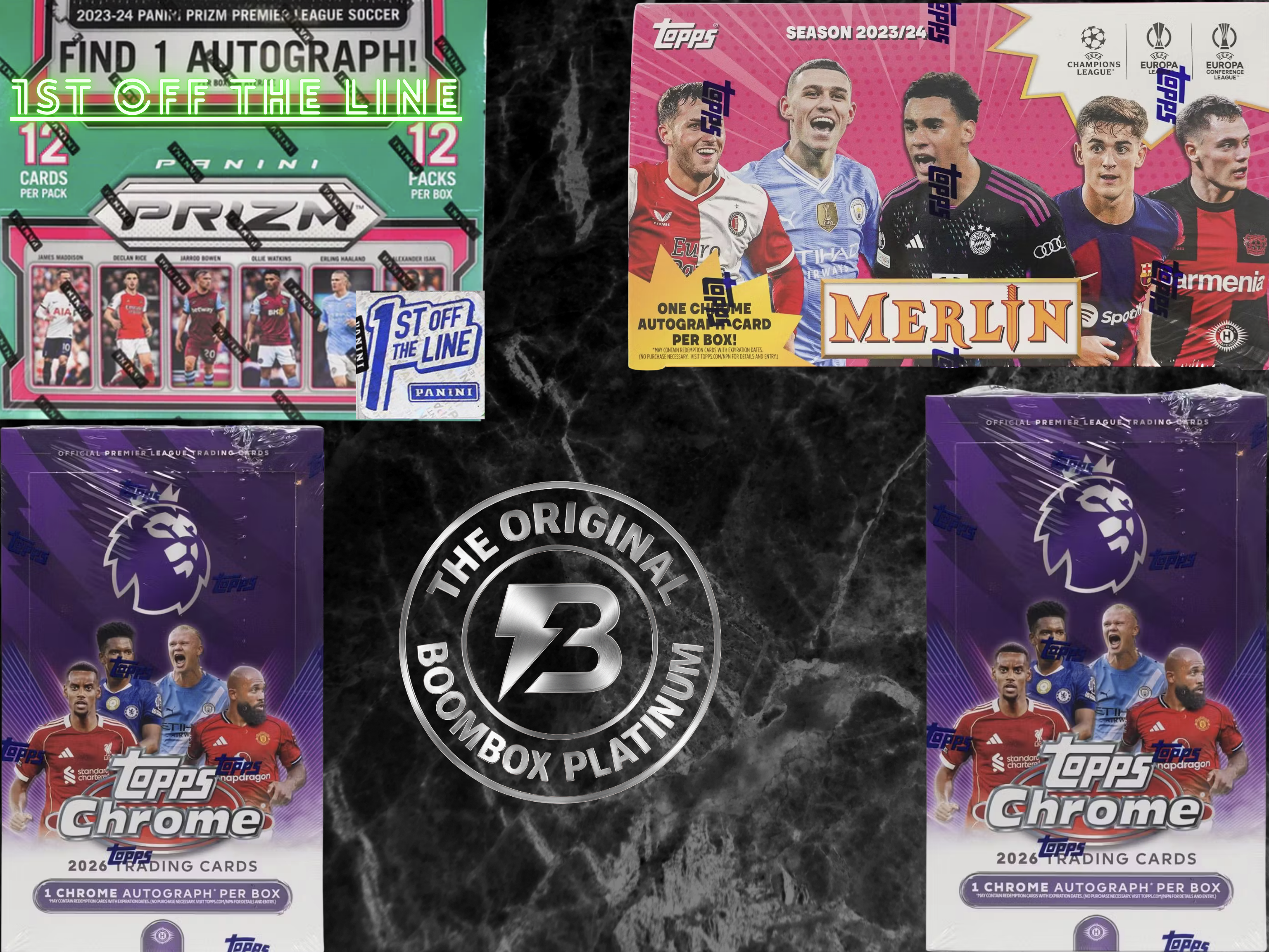 Platinum Soccer Boombox Featured Packs