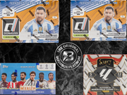 Platinum Soccer boombox featured packs