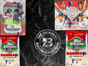 Platinum Baseball boombox featured packs