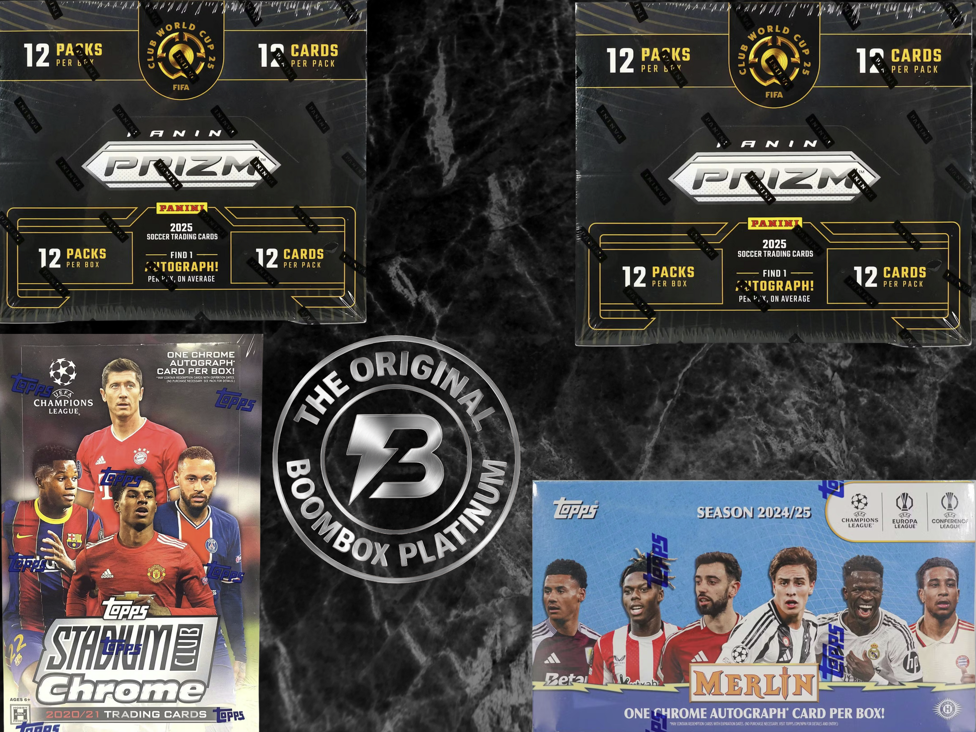 Platinum Soccer Boombox Featured Packs