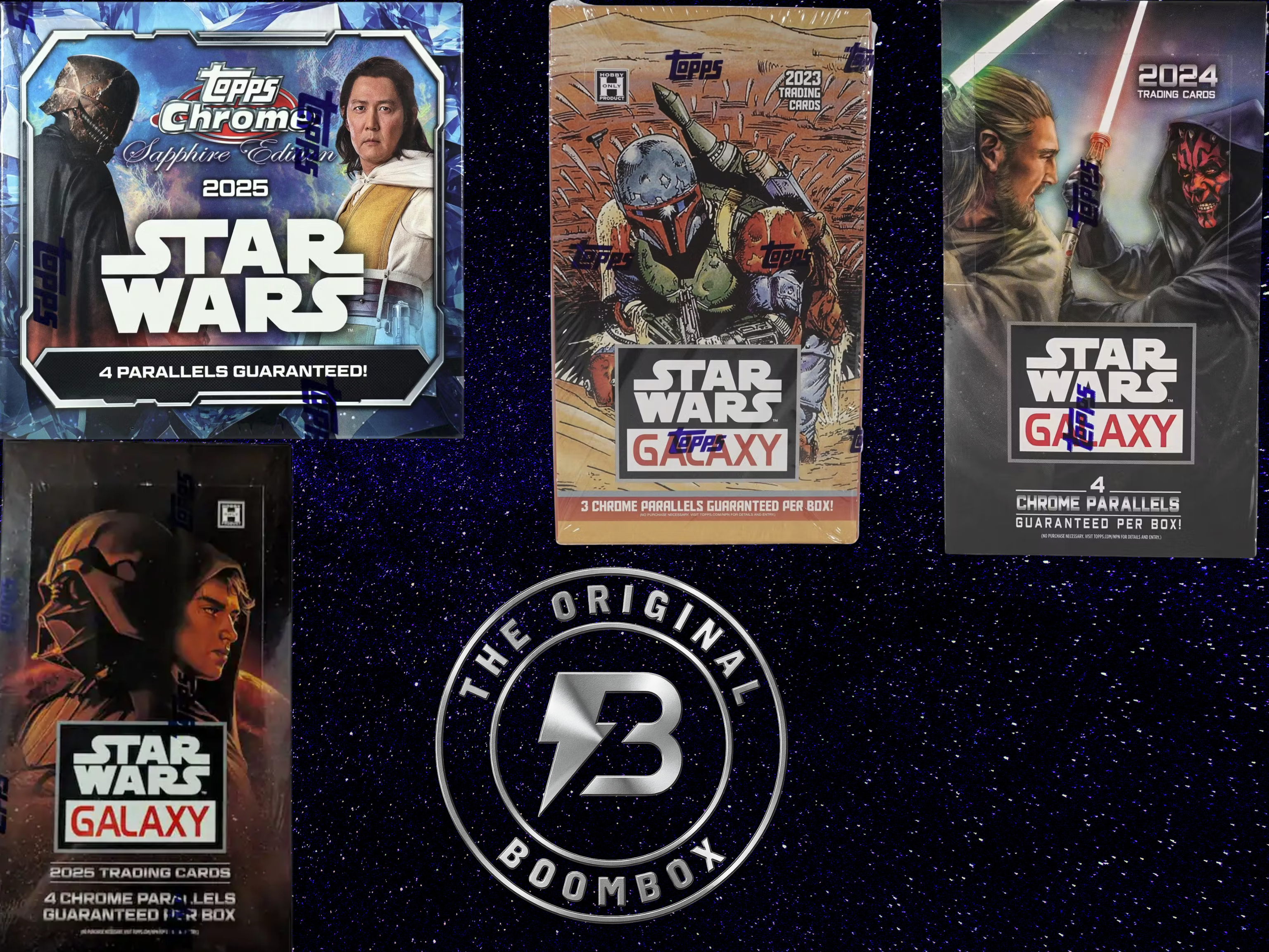 Star Wars Boombox Featured Packs