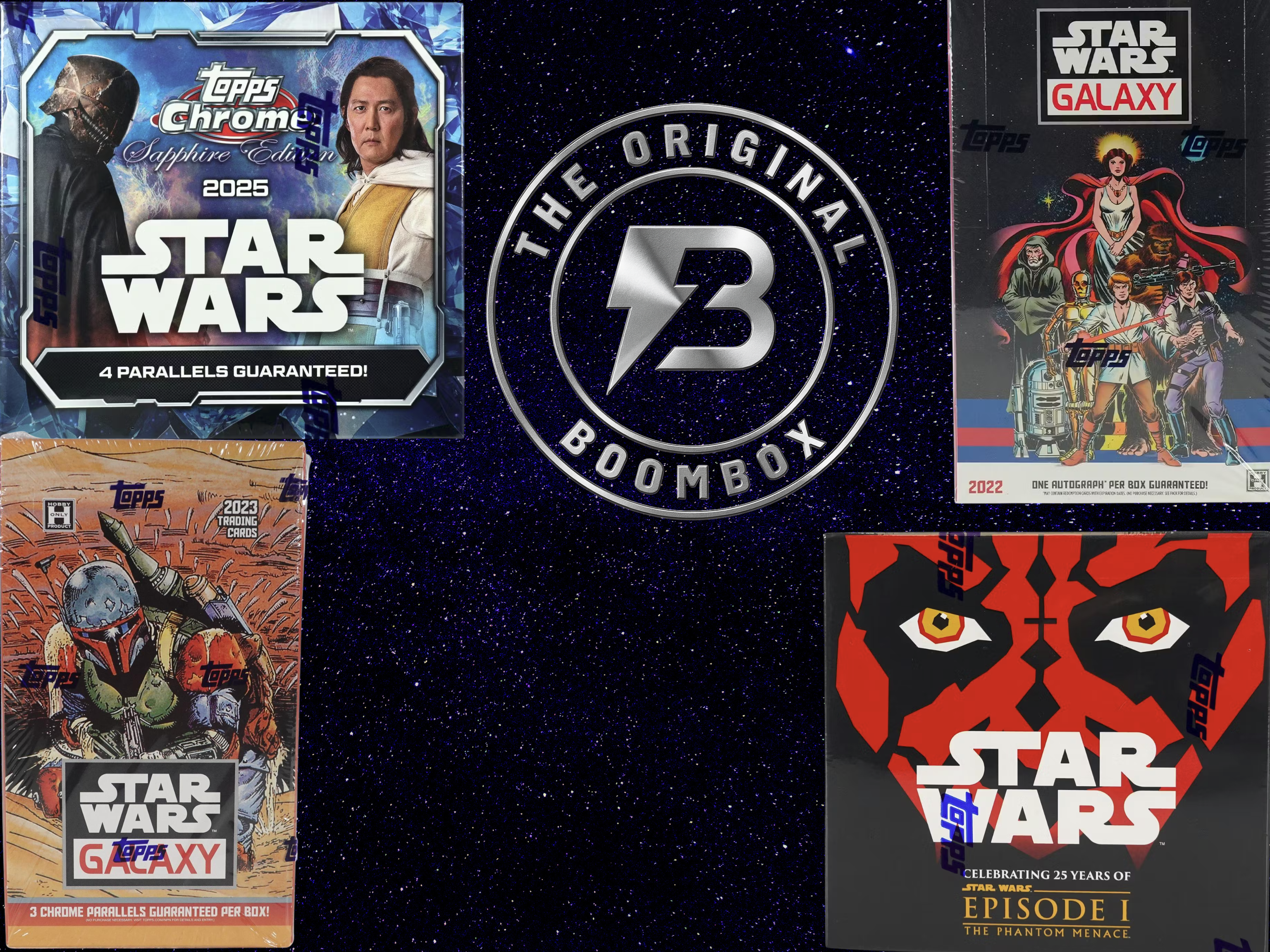 Star Wars Boombox Featured Packs
