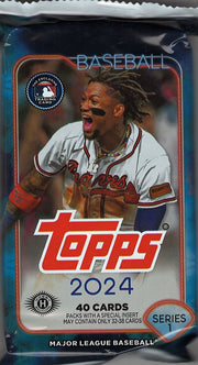 Image of 2024 Topps Series 1 Baseball JUMBO Pack