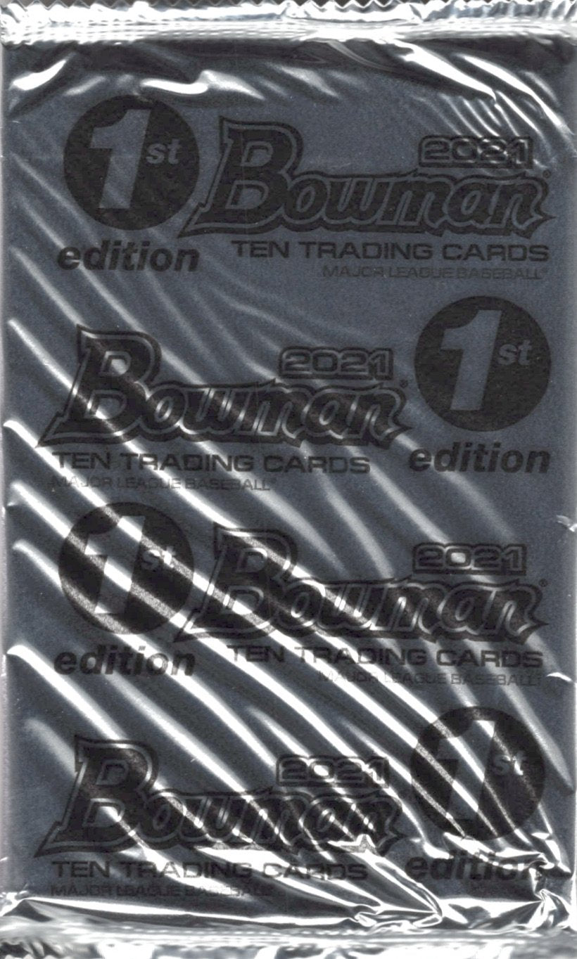 Image of 2021 Bowman 1st EDITION Baseball Pack