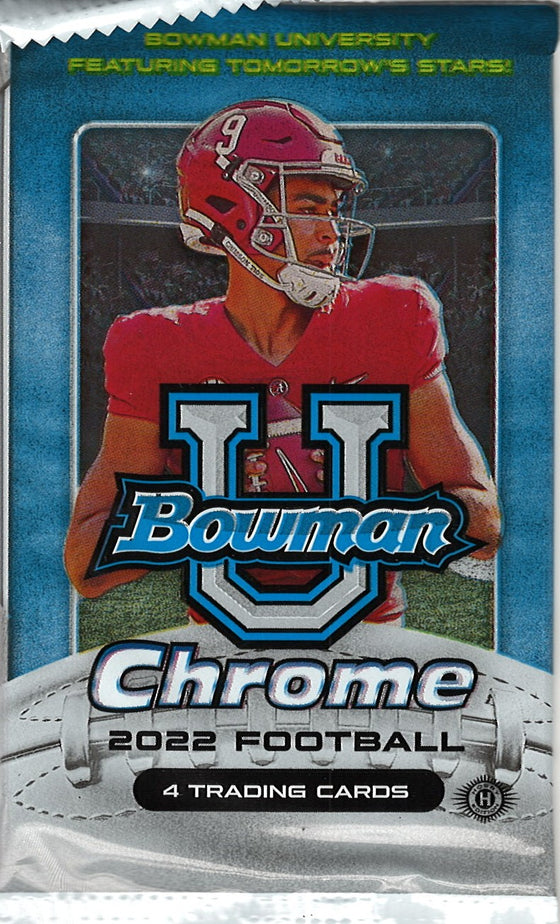 2022/23 Bowman University Football Hobby Pack